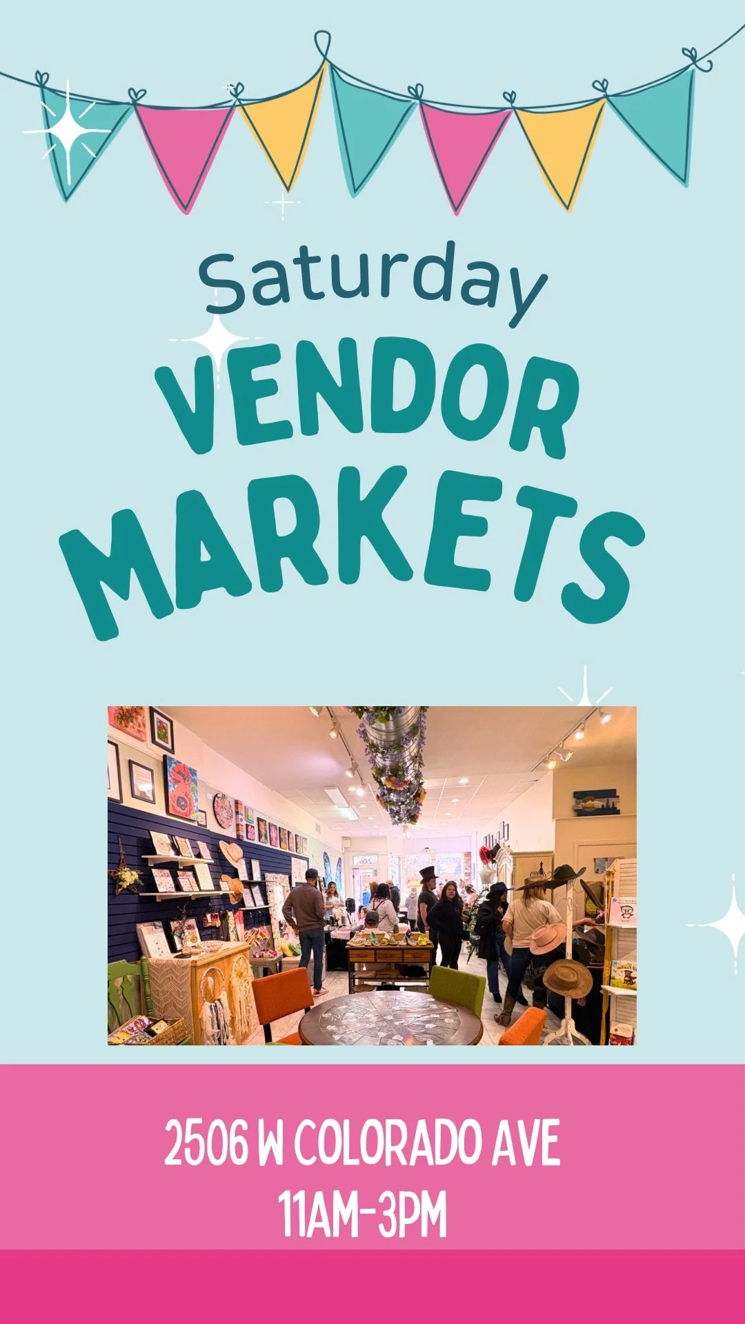Saturday Vendor Market
