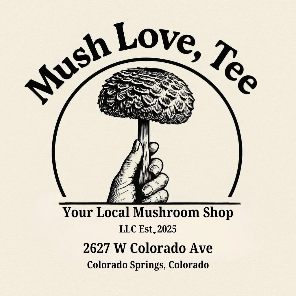 Mush Love, Tee: Lions Mane Food Tasting