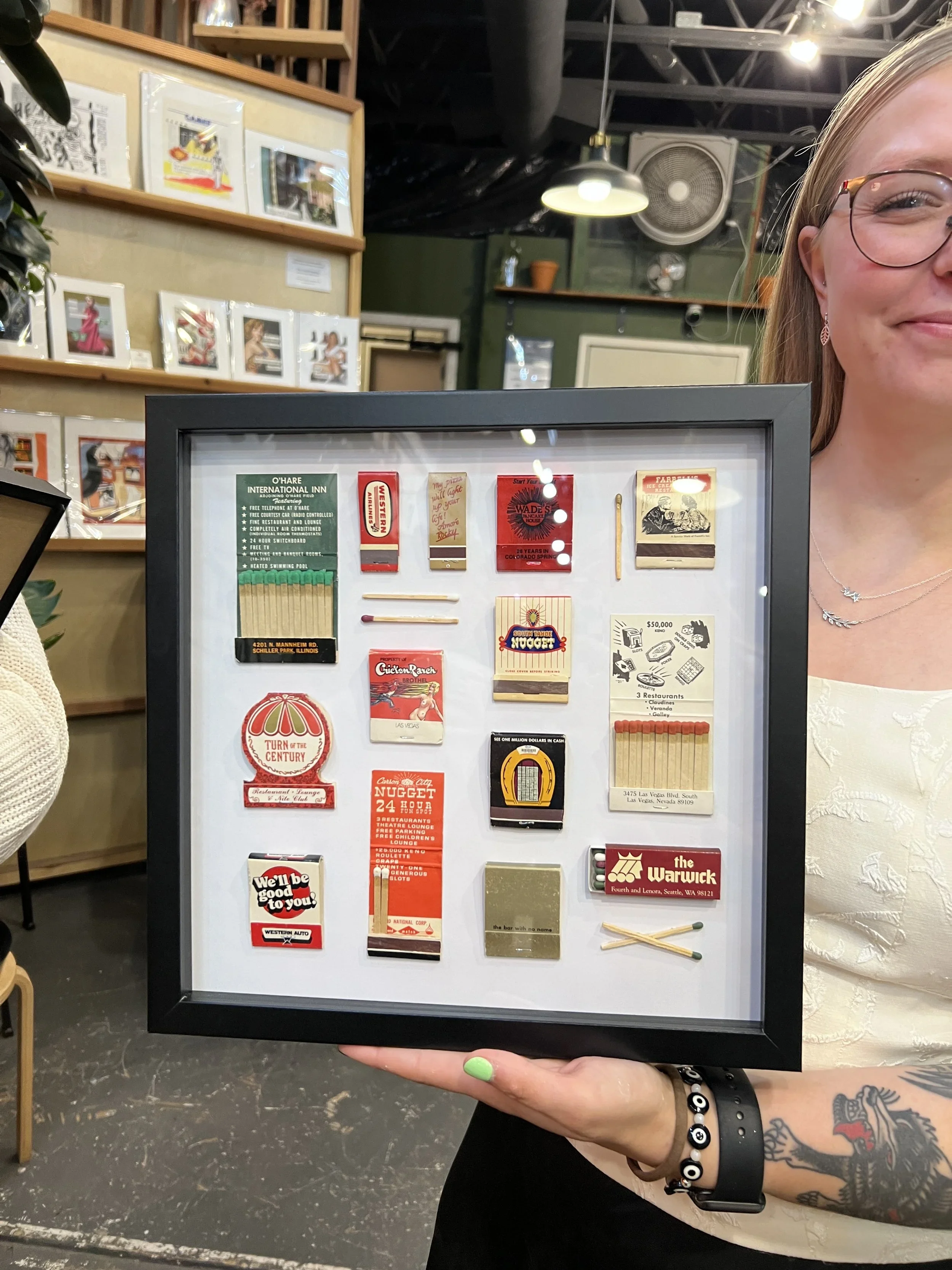 Vintage Matchbook Frame Workshop