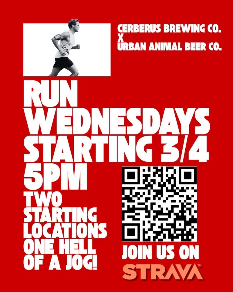 Cerberus Brewing - Wednesday Night Run Club