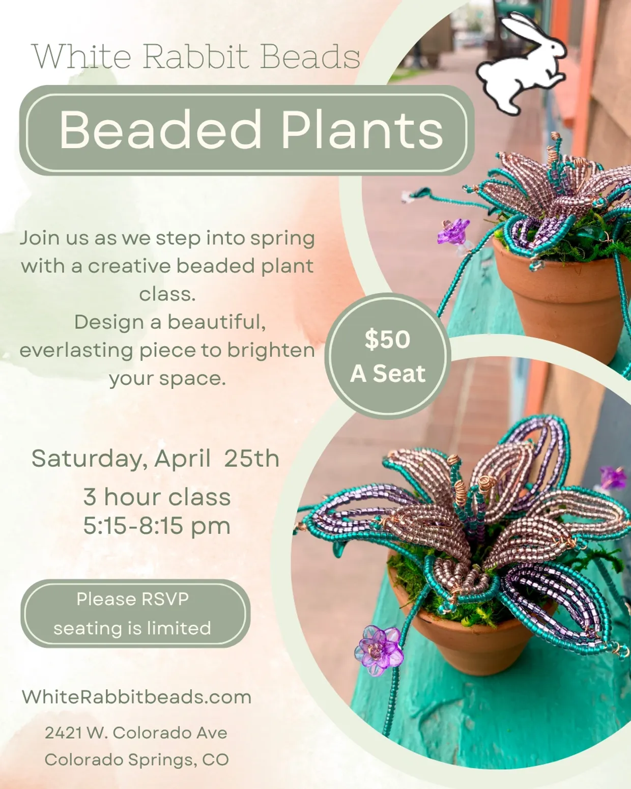 Beaded Plants Class 