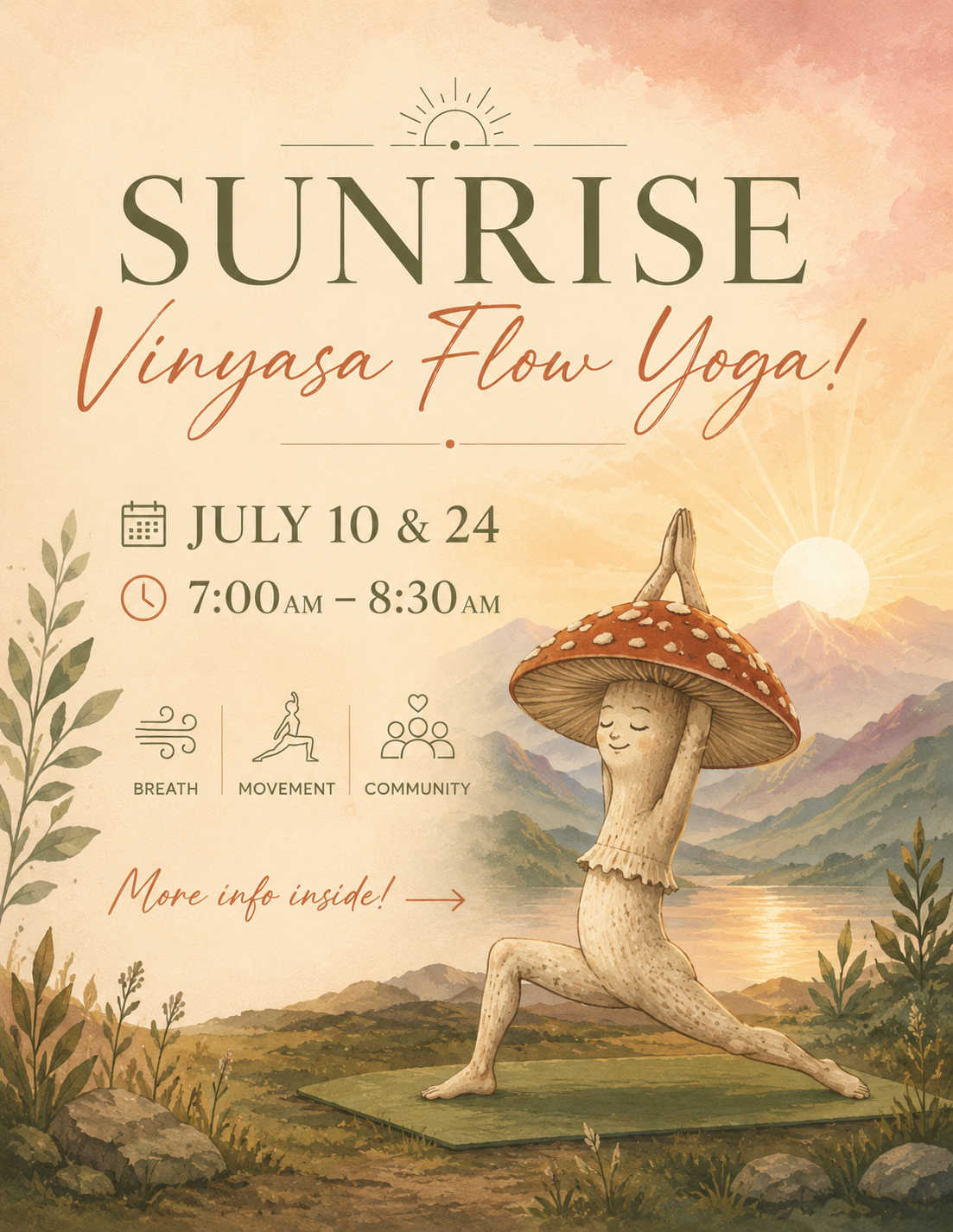  Sunrise VinyasaYoga with Irene