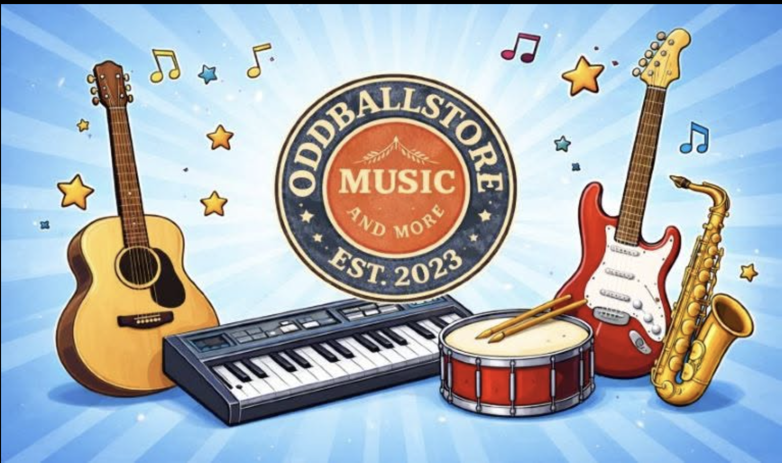 Oddball Store Music and More Celebrates 3rd Anniversary at Oddball Store Music and More - free event in Colorado Springs on August 12, 2026