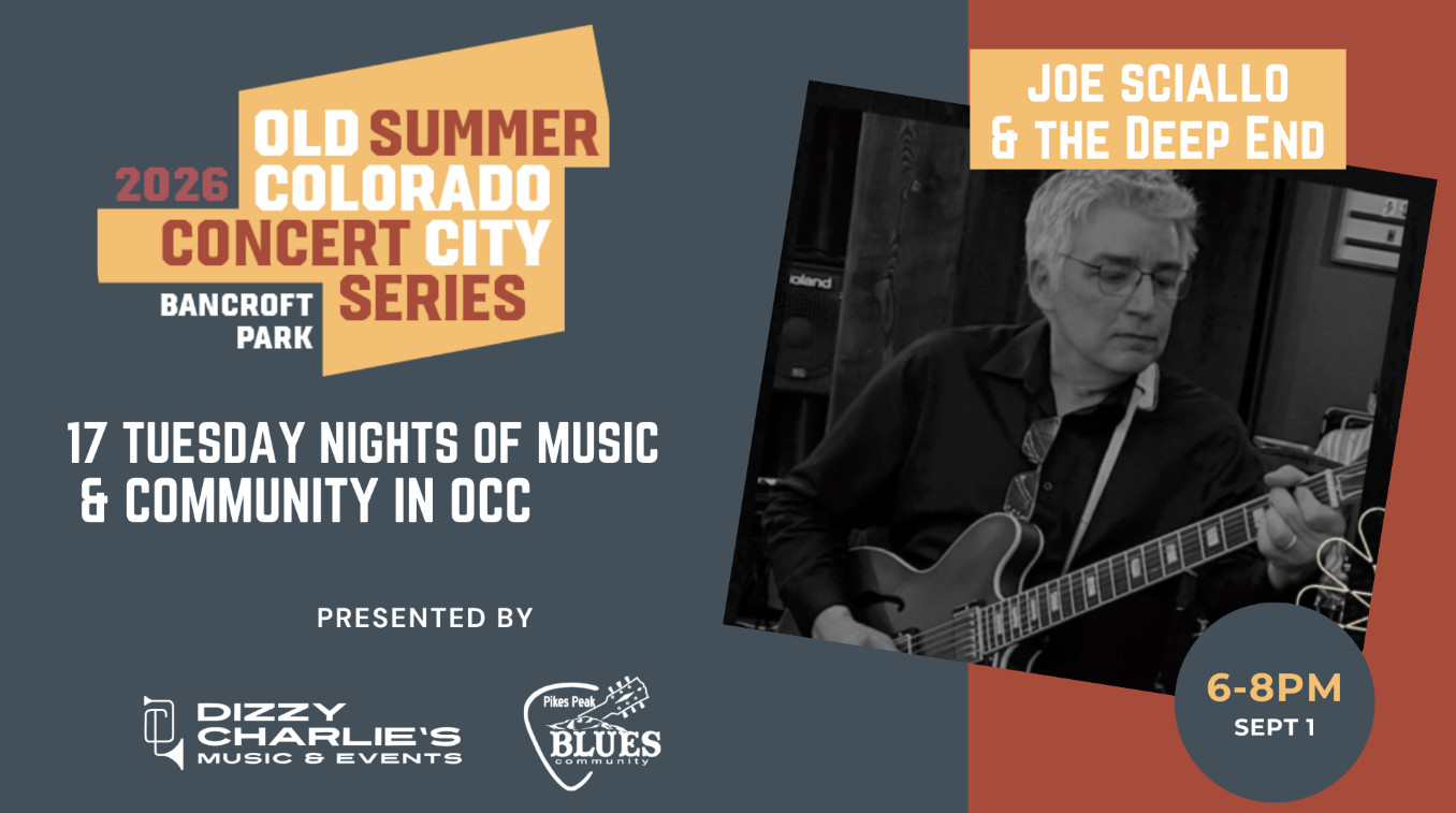 OCC Summer Concerts- Joe Sciallo & the Deep End at Bancroft Park - events event in Colorado Springs on September 1, 2026