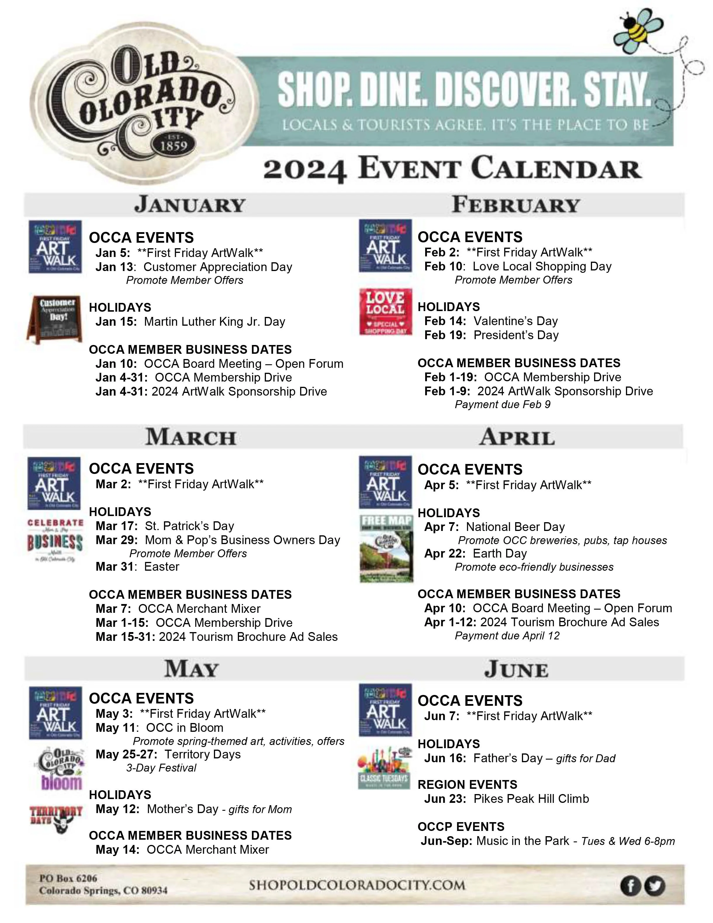 Old Colorado City Walking Map — Old Colorado City Old Colorado City Walking Map — Old Colorado City