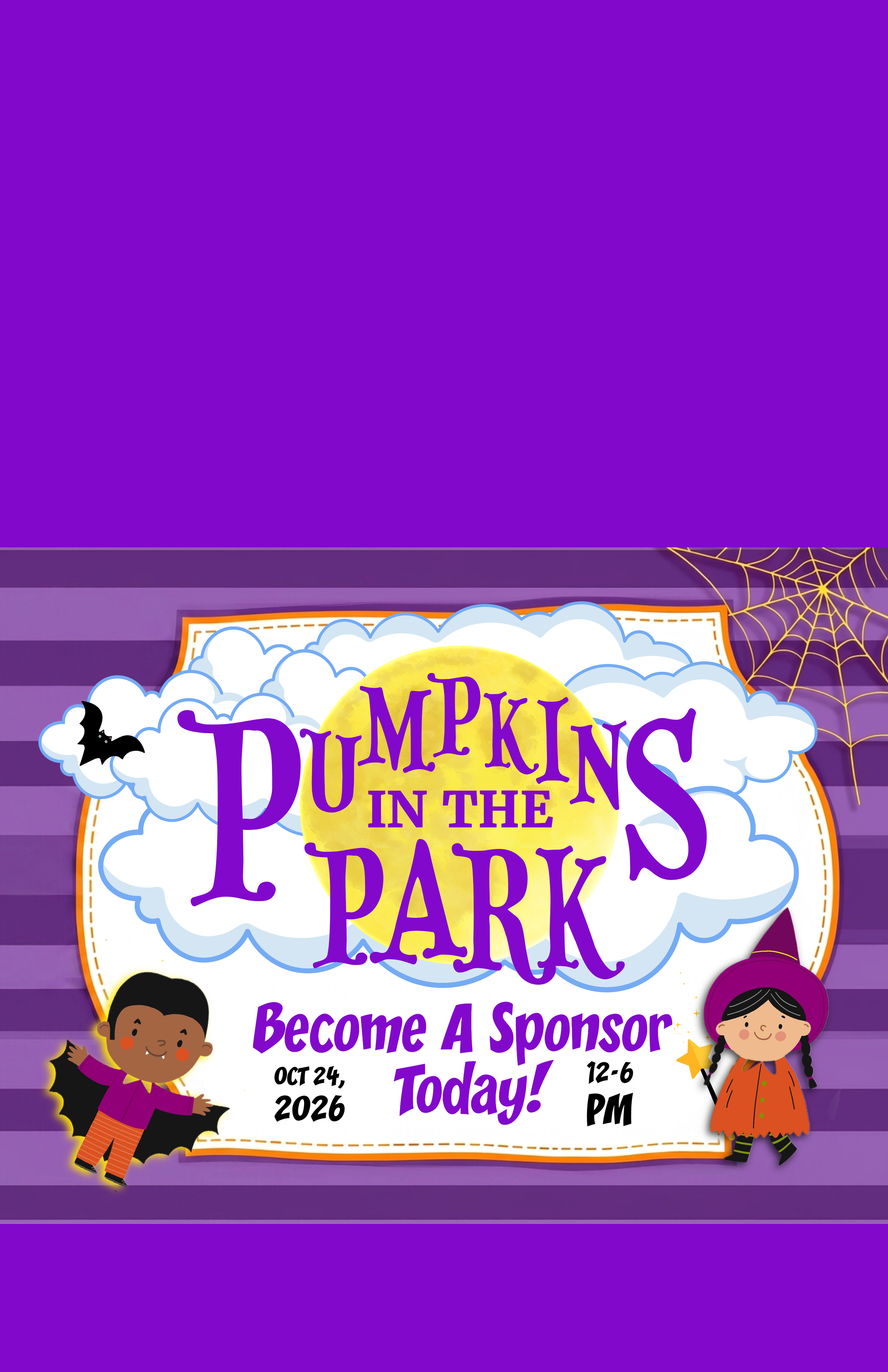 Pumpkins in the Park Sponsorships