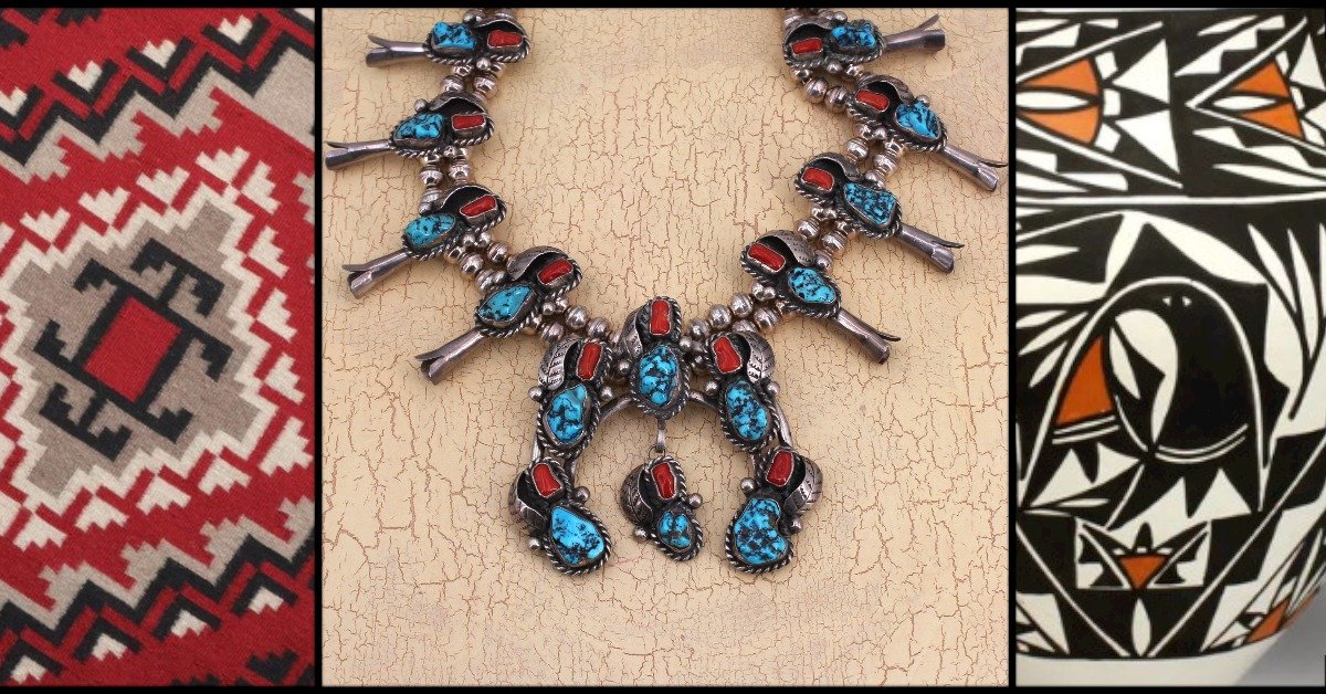 What mine is this turquoise from and what is the value of this squash  blossom necklace? | Native American Jewelry Tips