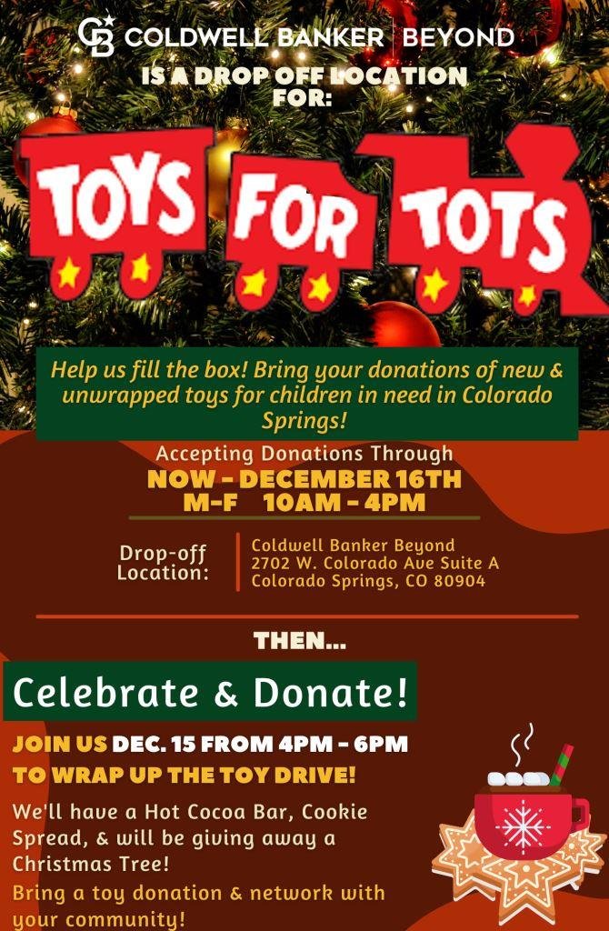 Toys For Tots Toy Drive At Coldwell