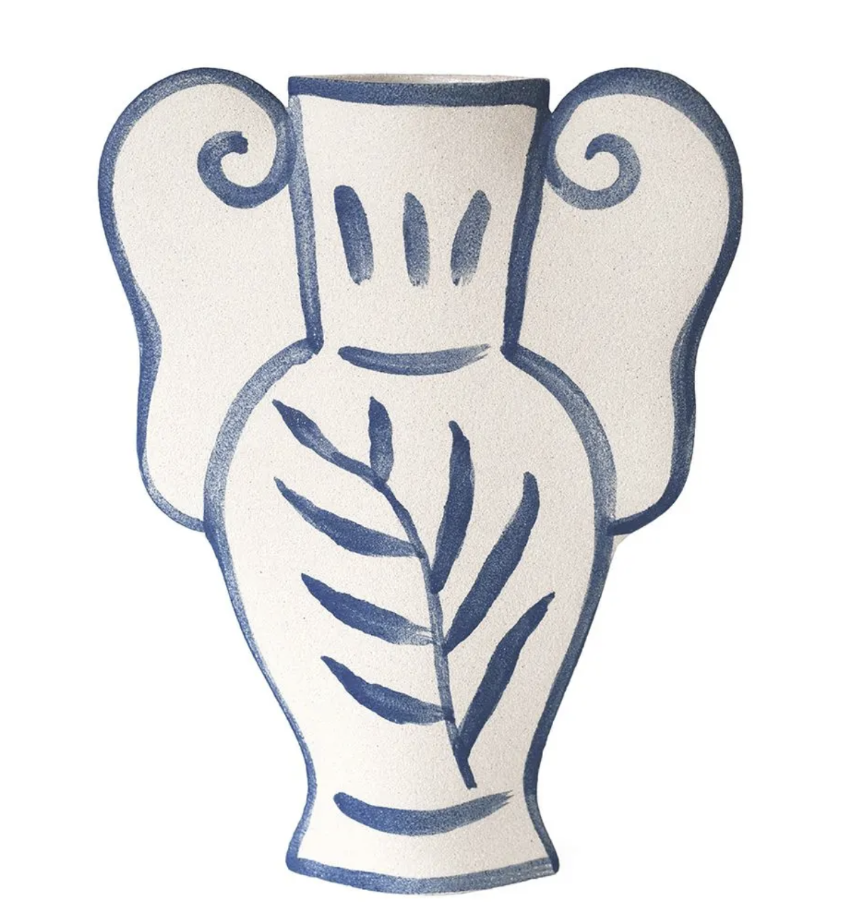 This piece is playful and the bold wrapped into one. I adore paper-cut out pieces since they are nothing short of show-stopping and really plays with the perception. I love how the modern flattening approach is adopted into the “old” art of ceramics/