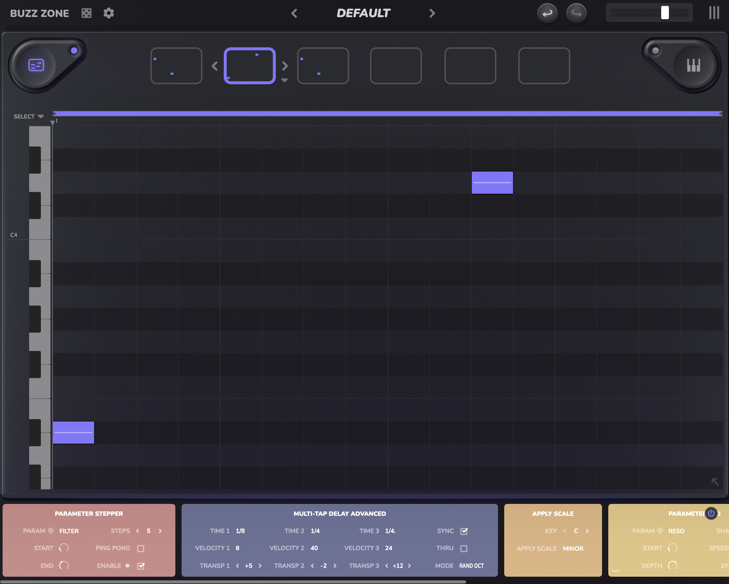 Buzz Zone sequencer midi modules.png