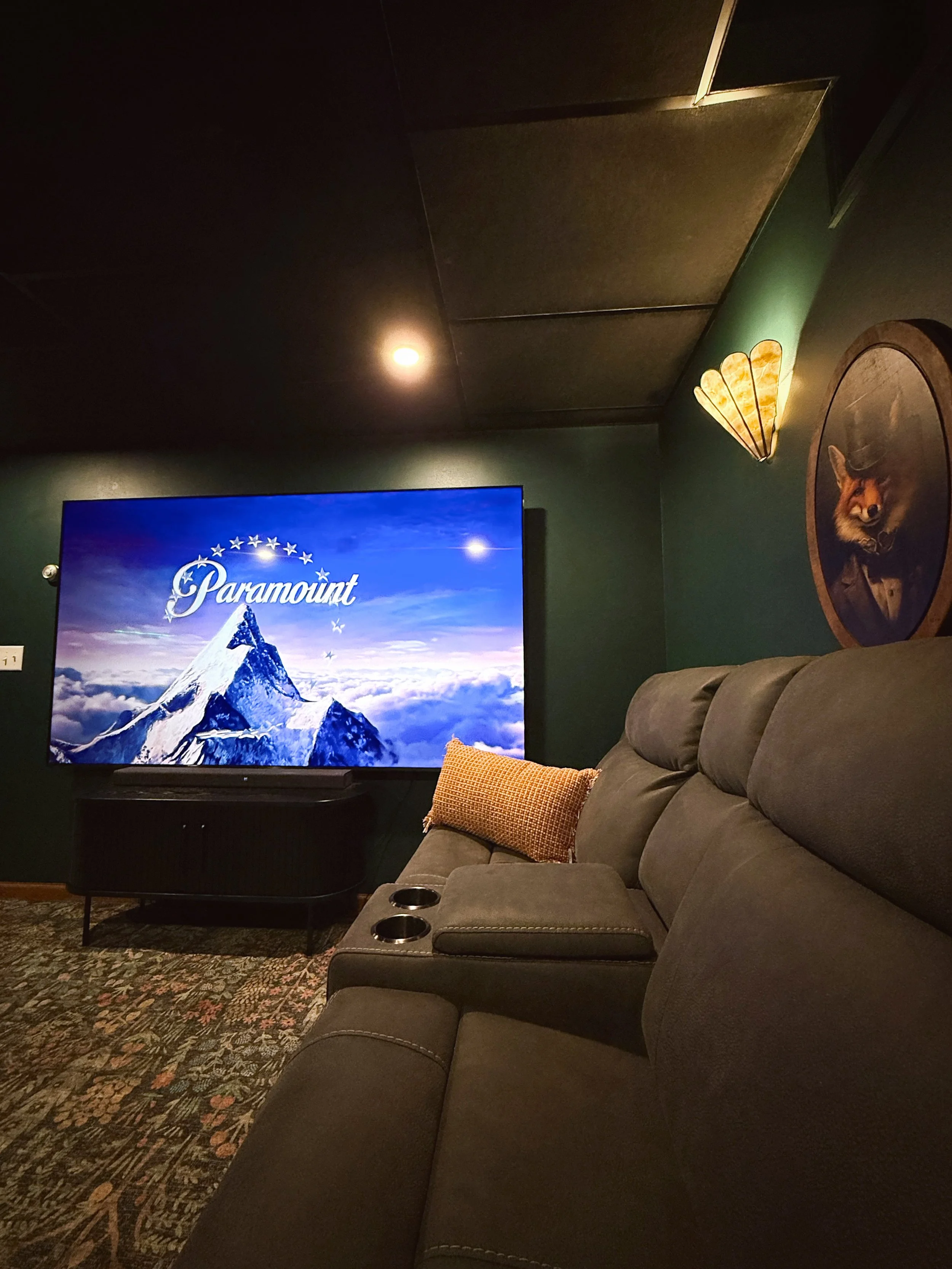 large movie theater room