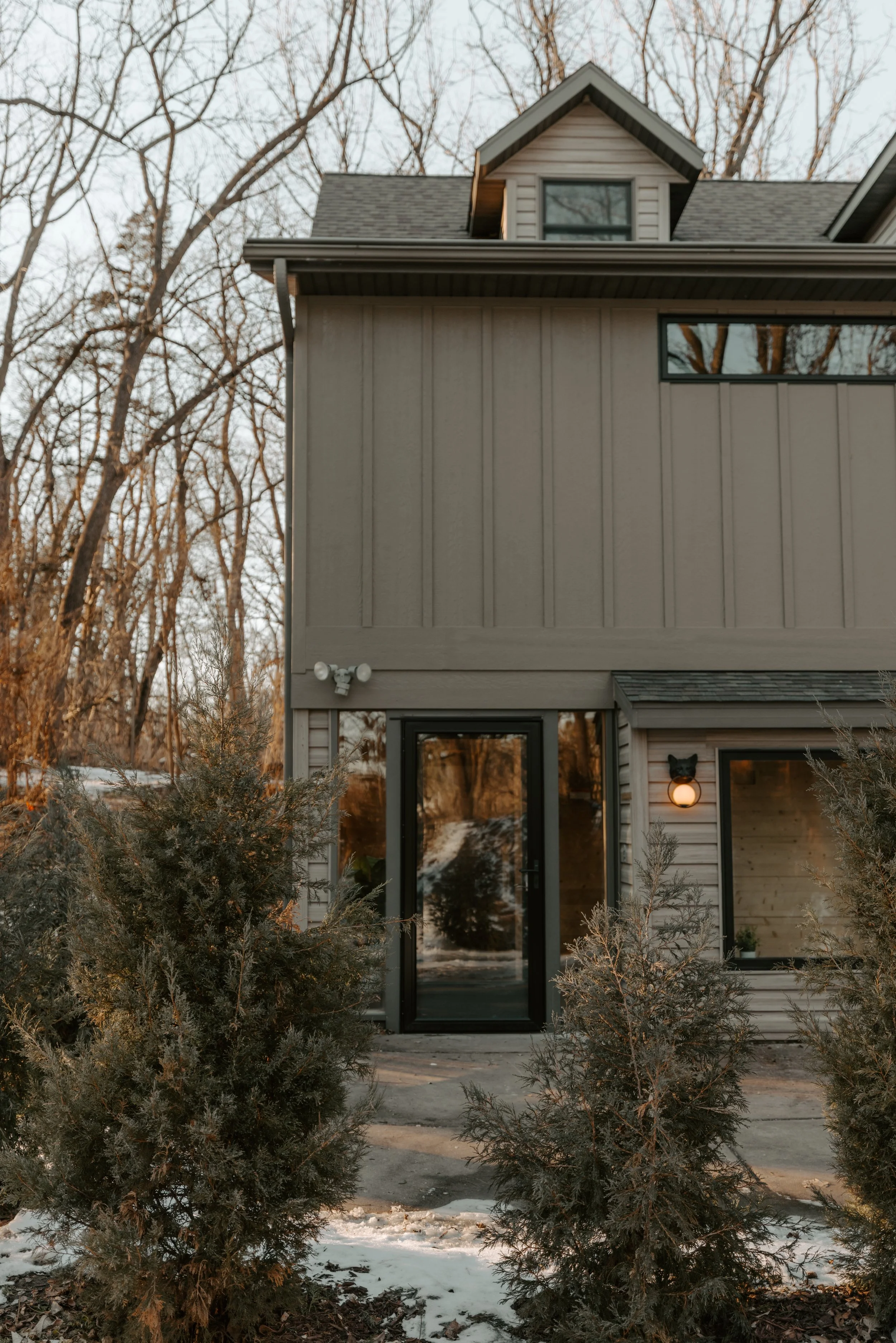 Exterior of Sleeping Fox Suite Entrance