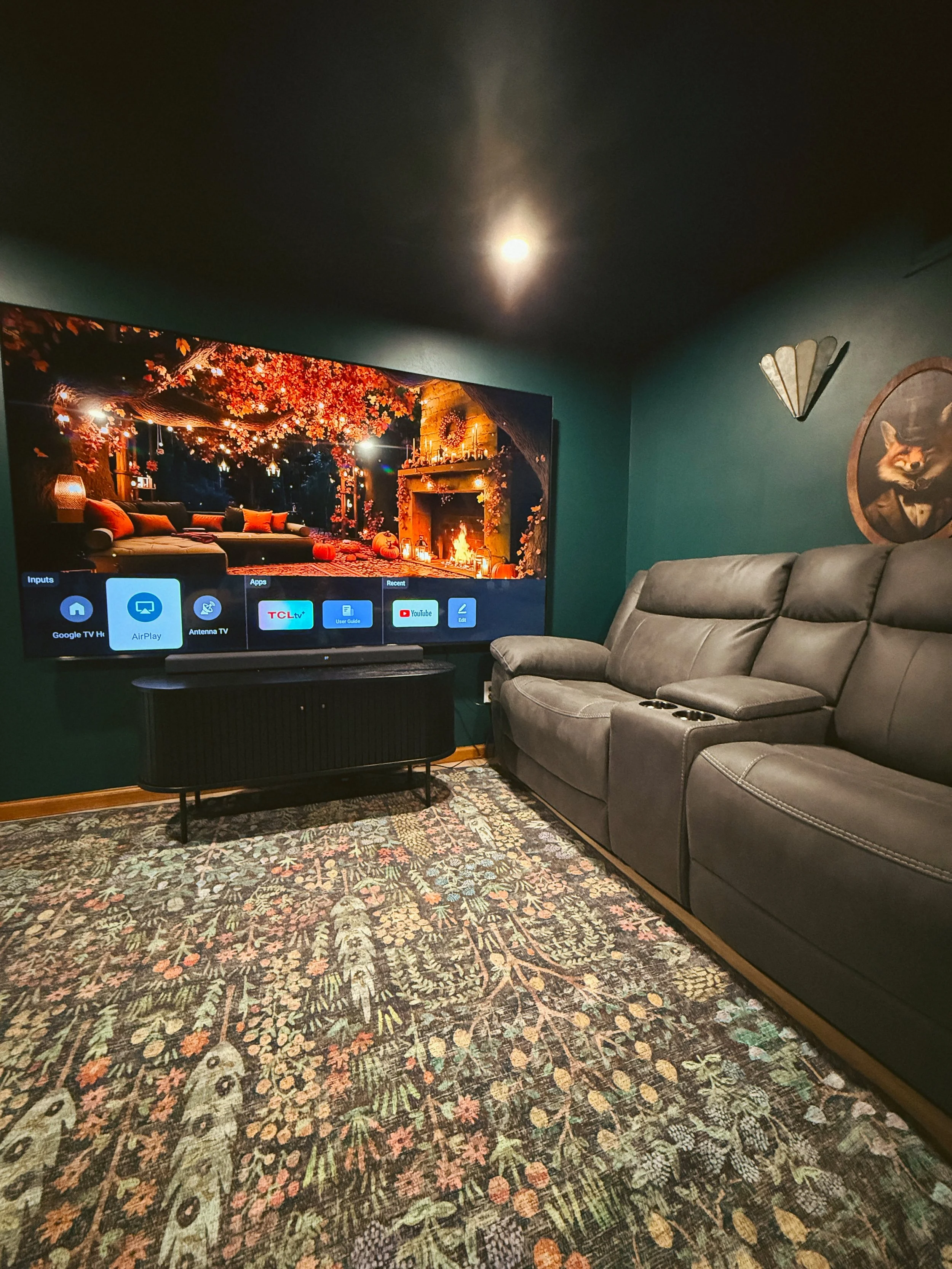 large movie theater room