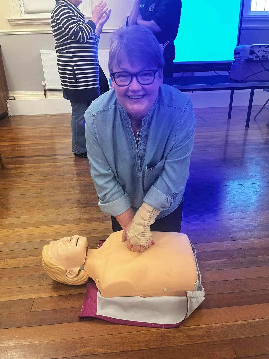 linda_maher_defibrillator_training.JPG