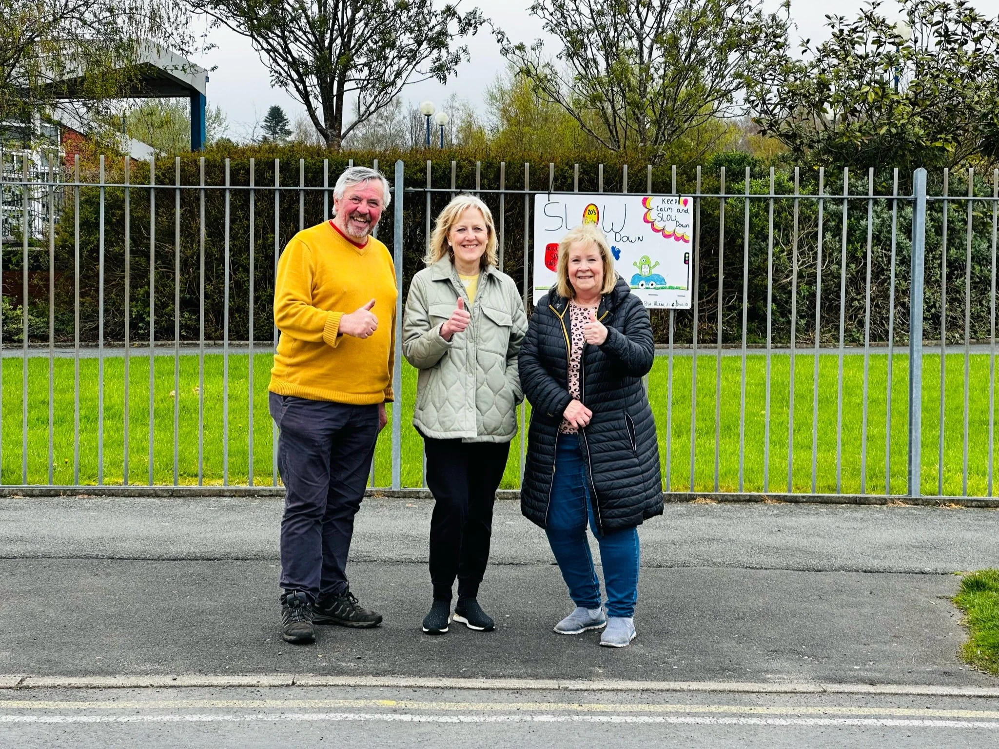 Zebra crossing at St school moves one step closer — My