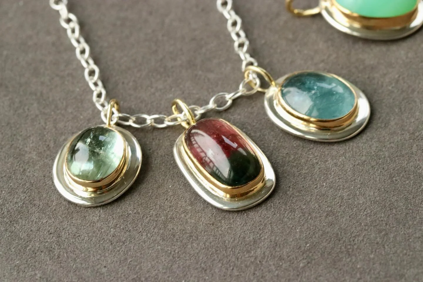 Minimal and refined pieces that showcase enduring quality materials. Made to be worn, passed on, cherished for lifetimes. 
.
TIME HONORED PENDANTS/ 22K GOLD/ STERLING SILVER
.
#familylegacy 
#bigsurgoldsmiths 
#studiojewelry 
#highendjewelry 
#future