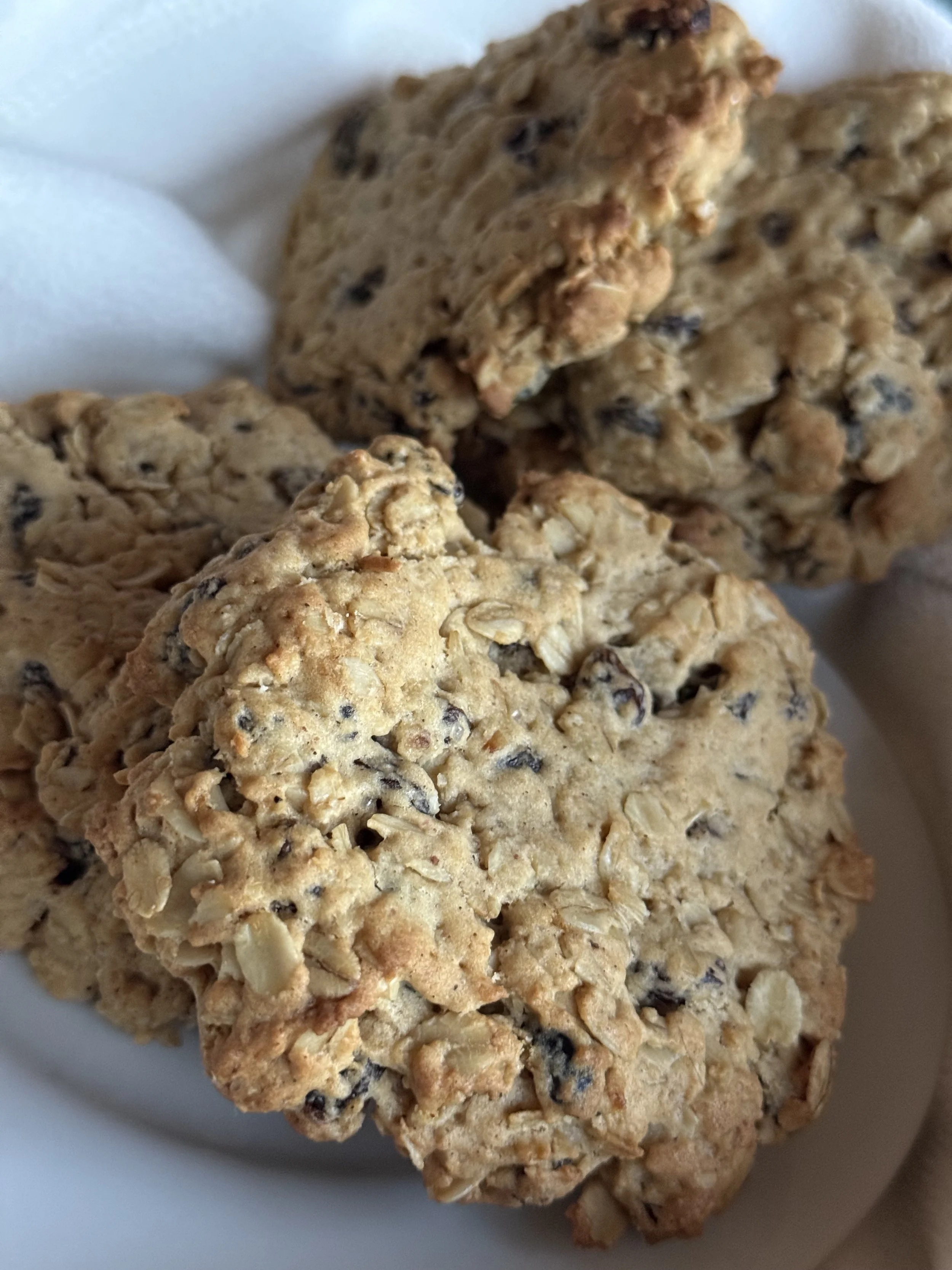 COCONUT OATMEAL RAISIN COOKIES