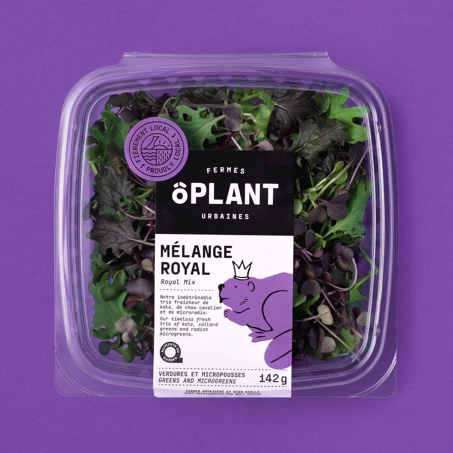 Notre nouveau m&eacute;lange royal : tout en finesse.

Notre ind&eacute;tr&ocirc;nable trio fra&icirc;cheur de kale, de chou cavalier et de micro-radis.
Que ce soit pour les salades, les sandwichs, les burgers, les grillades ou le poisson.

Maintenan