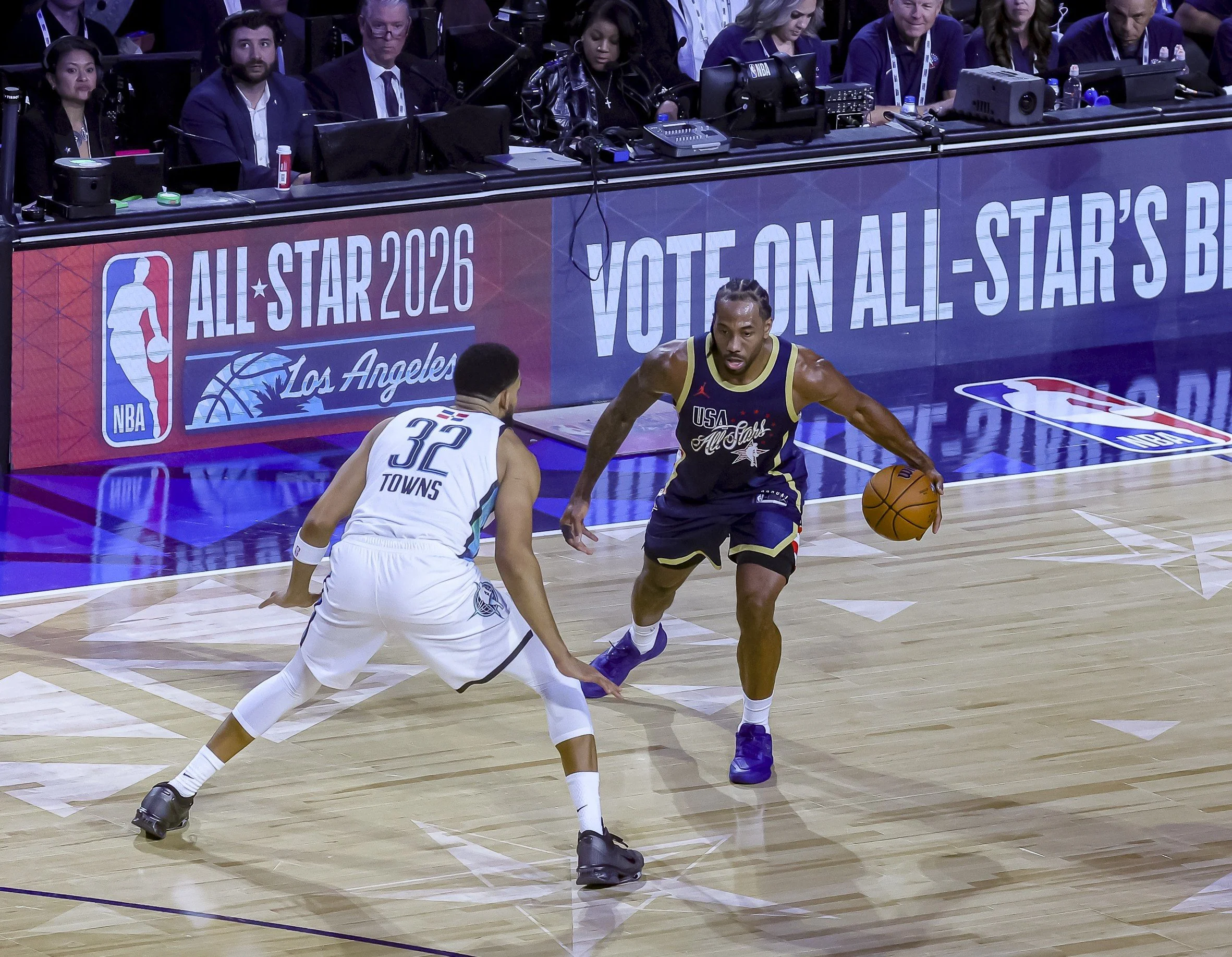2-15-26 NBA All Star Game 2 USA Stripes vs. Team World