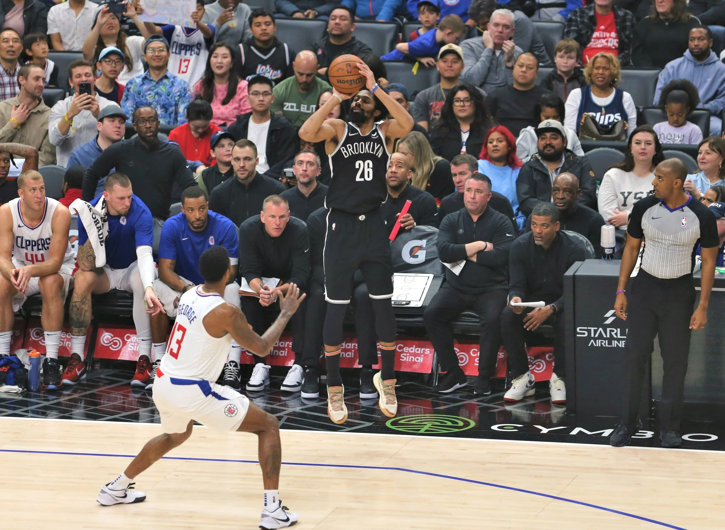 The Clippers scored 41points in the fourth quarter to beat the Nets125