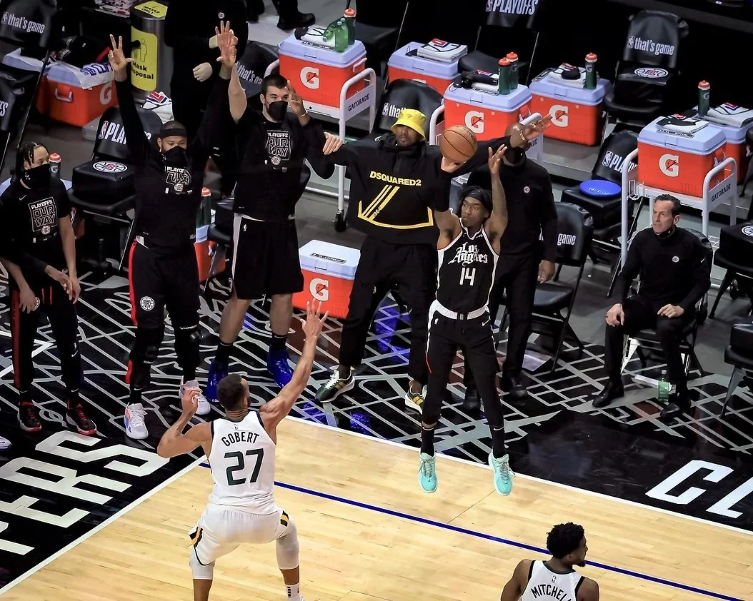 Clippers "Mann Up" to beat the Jazz 131-119 to advance to Western Conference Finals
