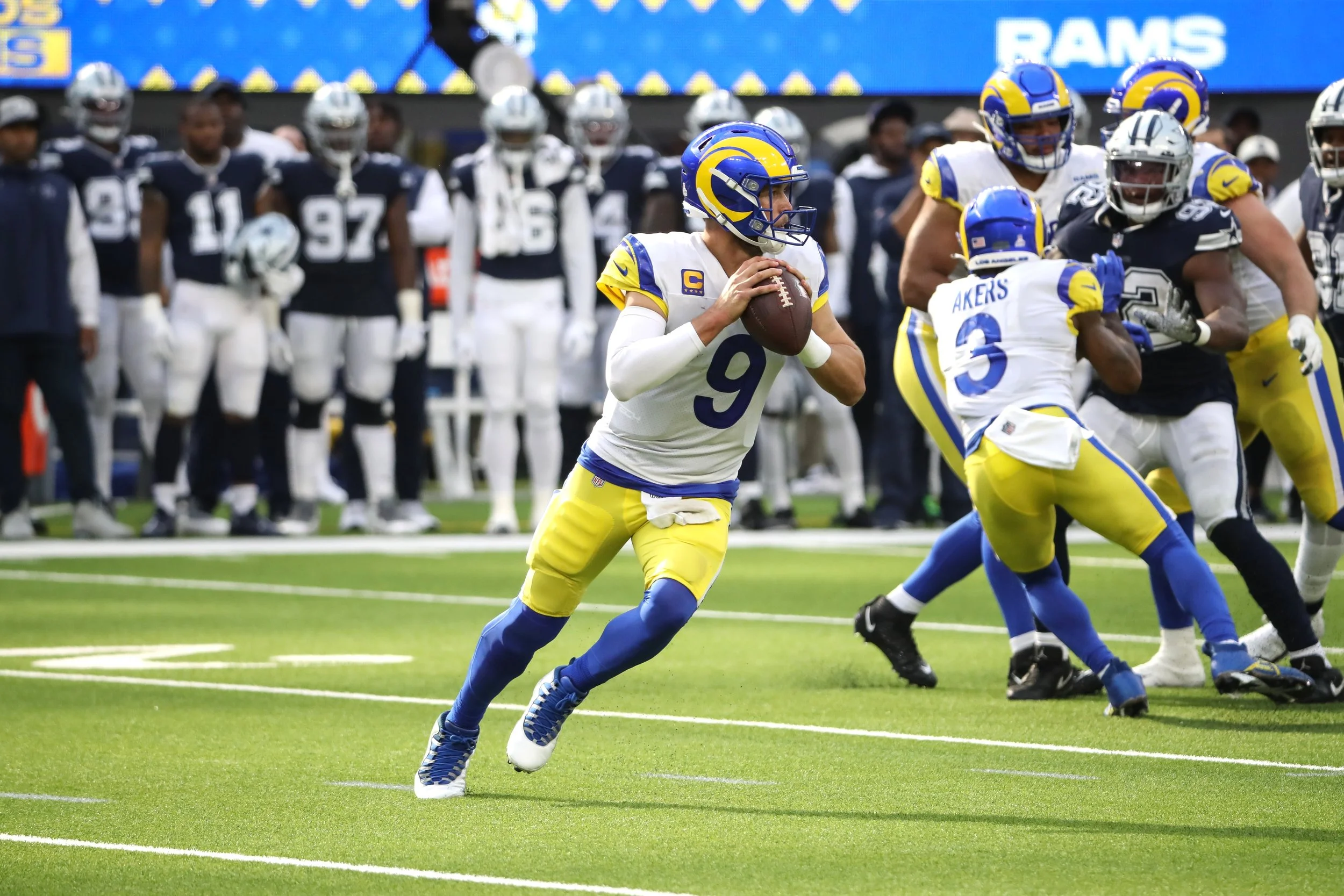 Dallas Cowboys beat the Los Angeles Rams 22-10 at SoFi Stadium