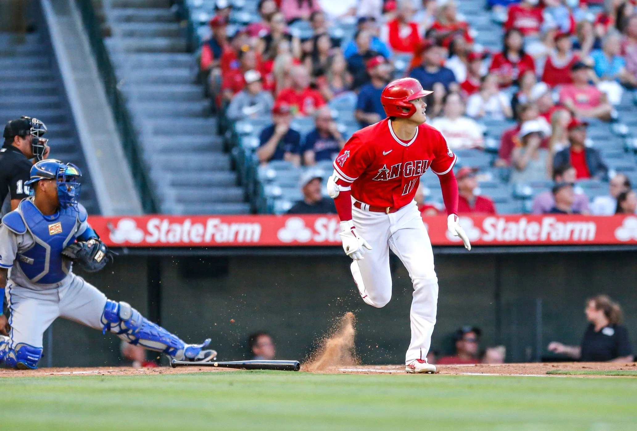 Royals outlast Angels in wild 12-11 victory