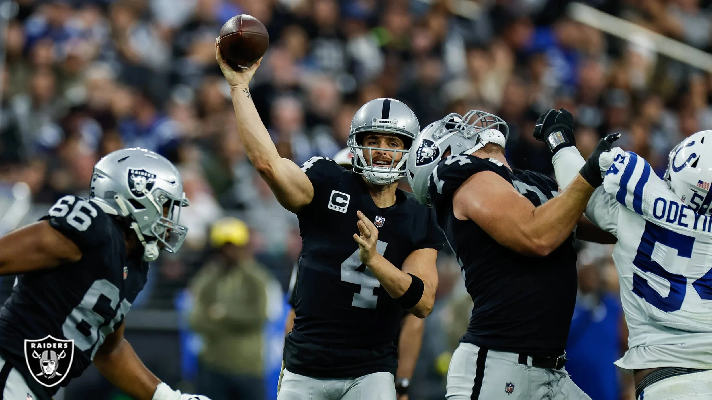 Derek Carr and the Raiders lose a heartbreaker to the Colts 25-20