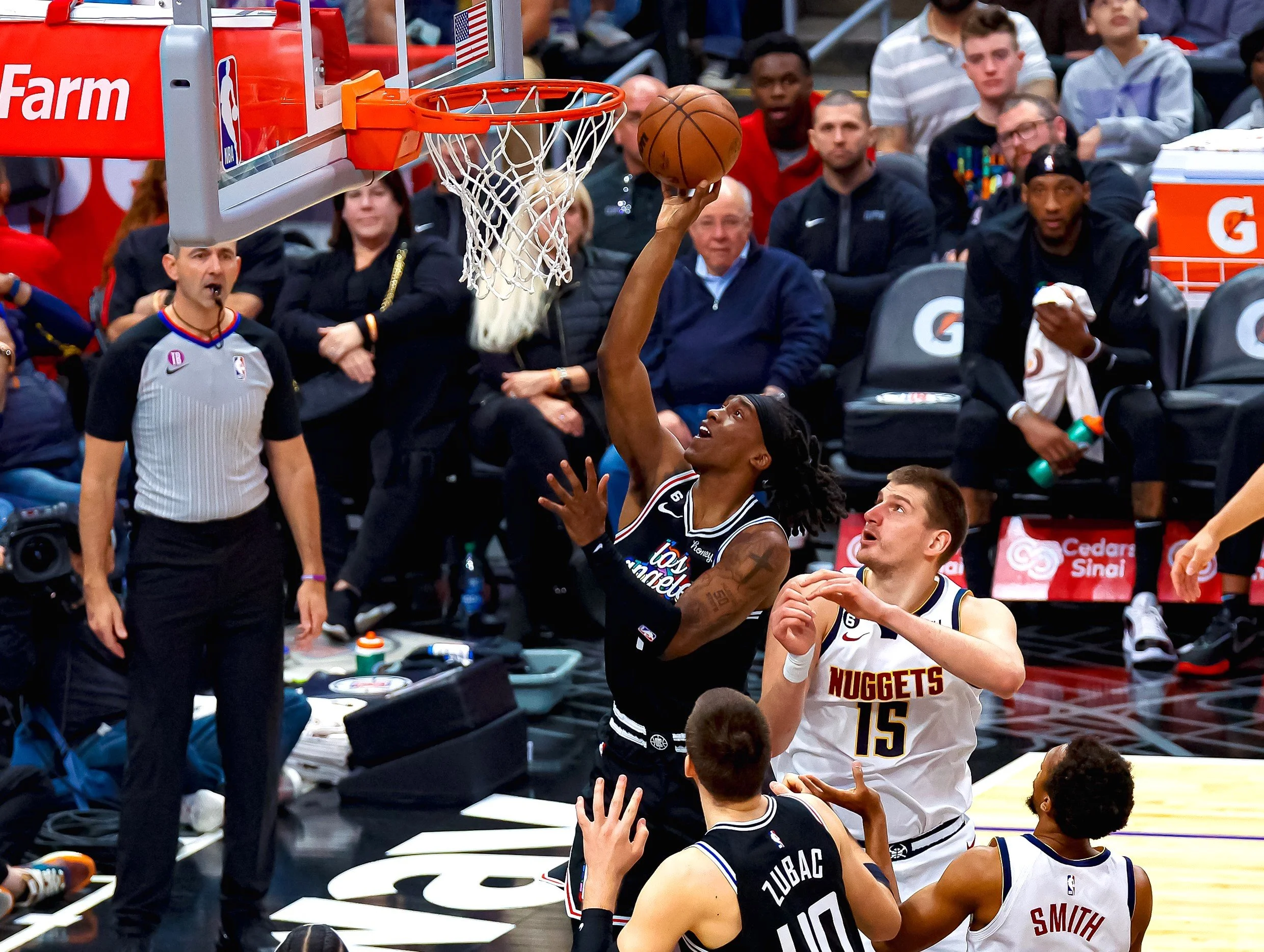 Nikola Jokic and the Denver Nuggets beat the L.A. Clippers 114-104