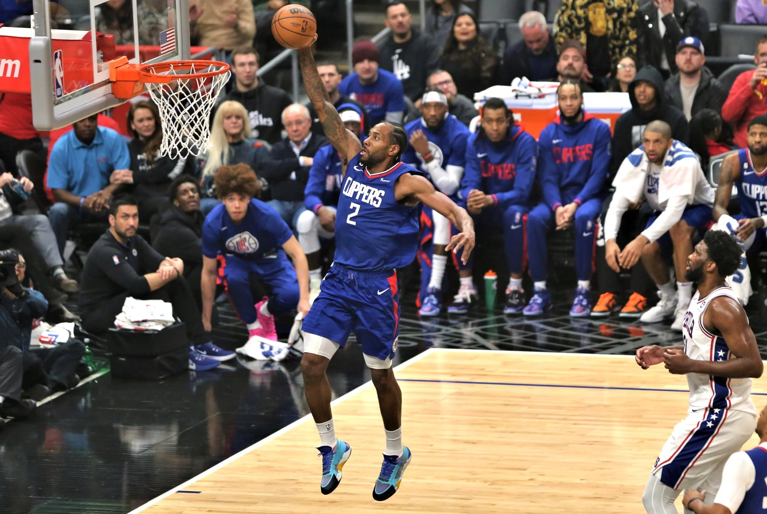 Kawhi Leonard’s 27 points were not enough and the Clippers lost 120-110 to the 76ers