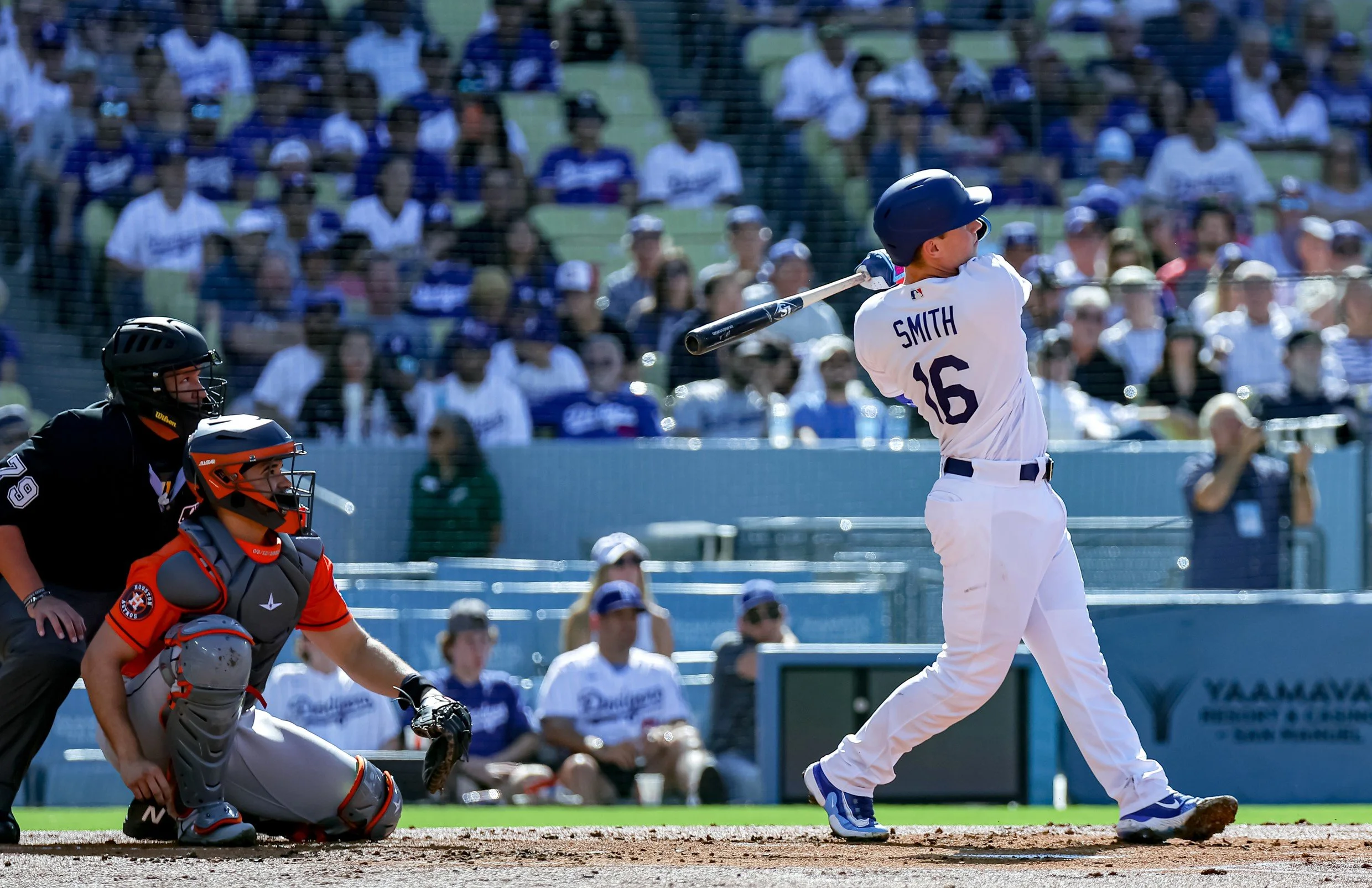 The Dodgers’ epic late-inning comeback stuns rival Astros&nbsp;