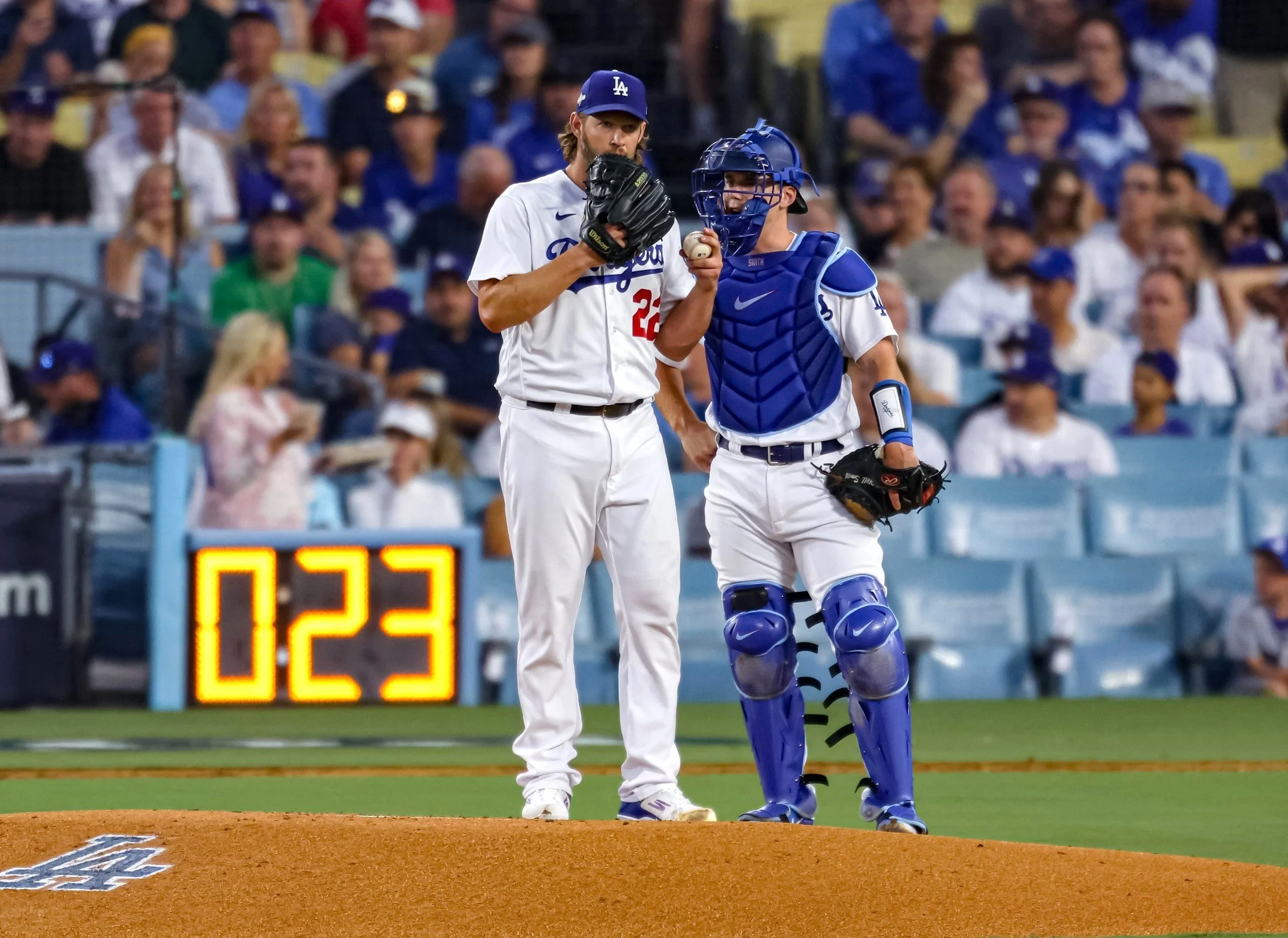Kershaw and the Dodgers lost 11-2 to the Dbacks in Game 1 of the NLDS Series