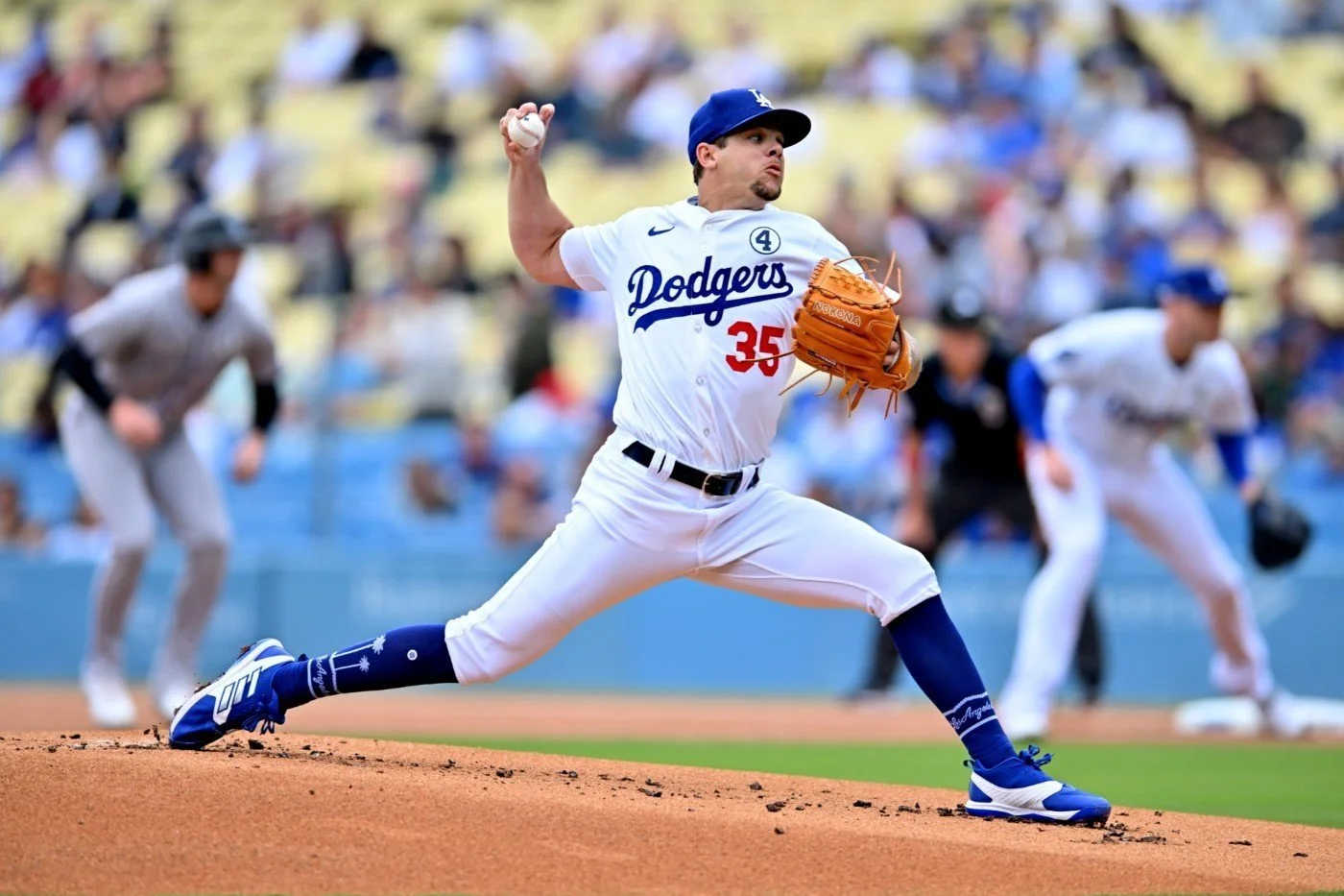 Gavin Stone, Mookie Betts, Freddie Freeman and the Dodgers shut out Rockies 4-0