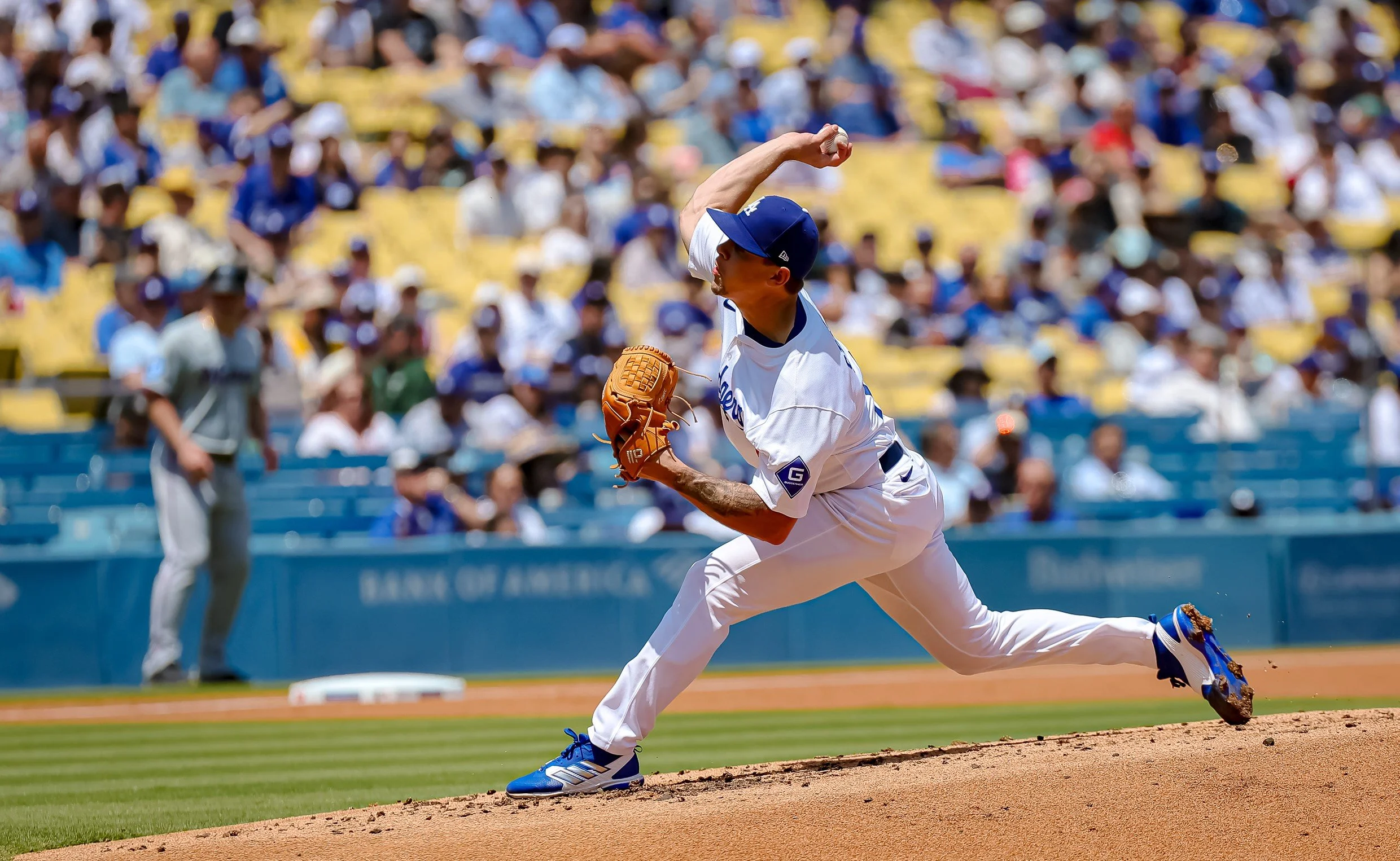 The Dodgers’ Gavin Stone have a career-night to help beat the Mariners 3-0