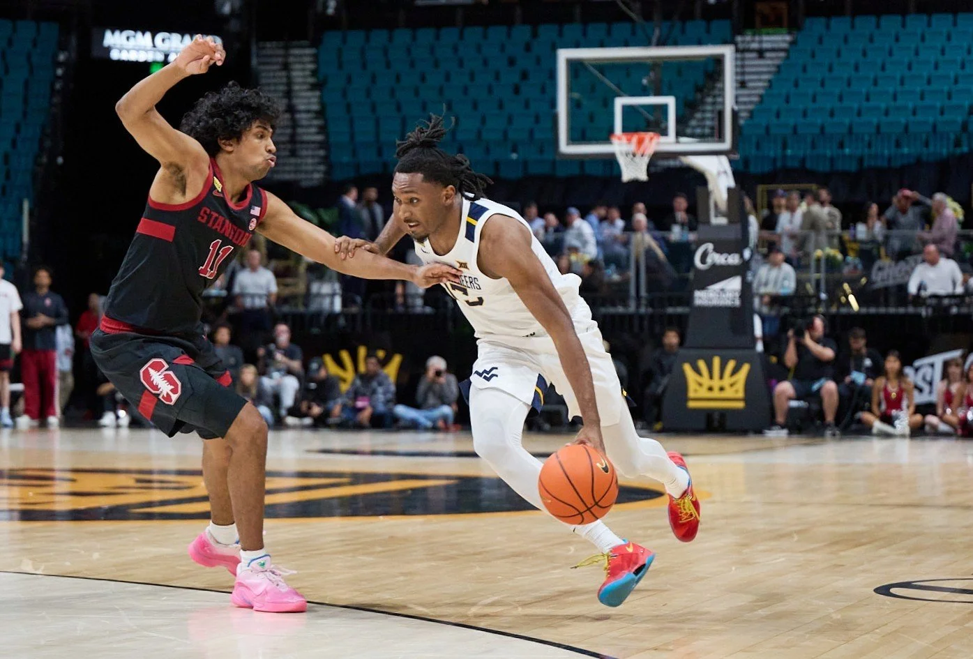 4-2-26 College Crown Basketball Quarterfinals Stanford Cardinal vs. West Virginia Mountaineers