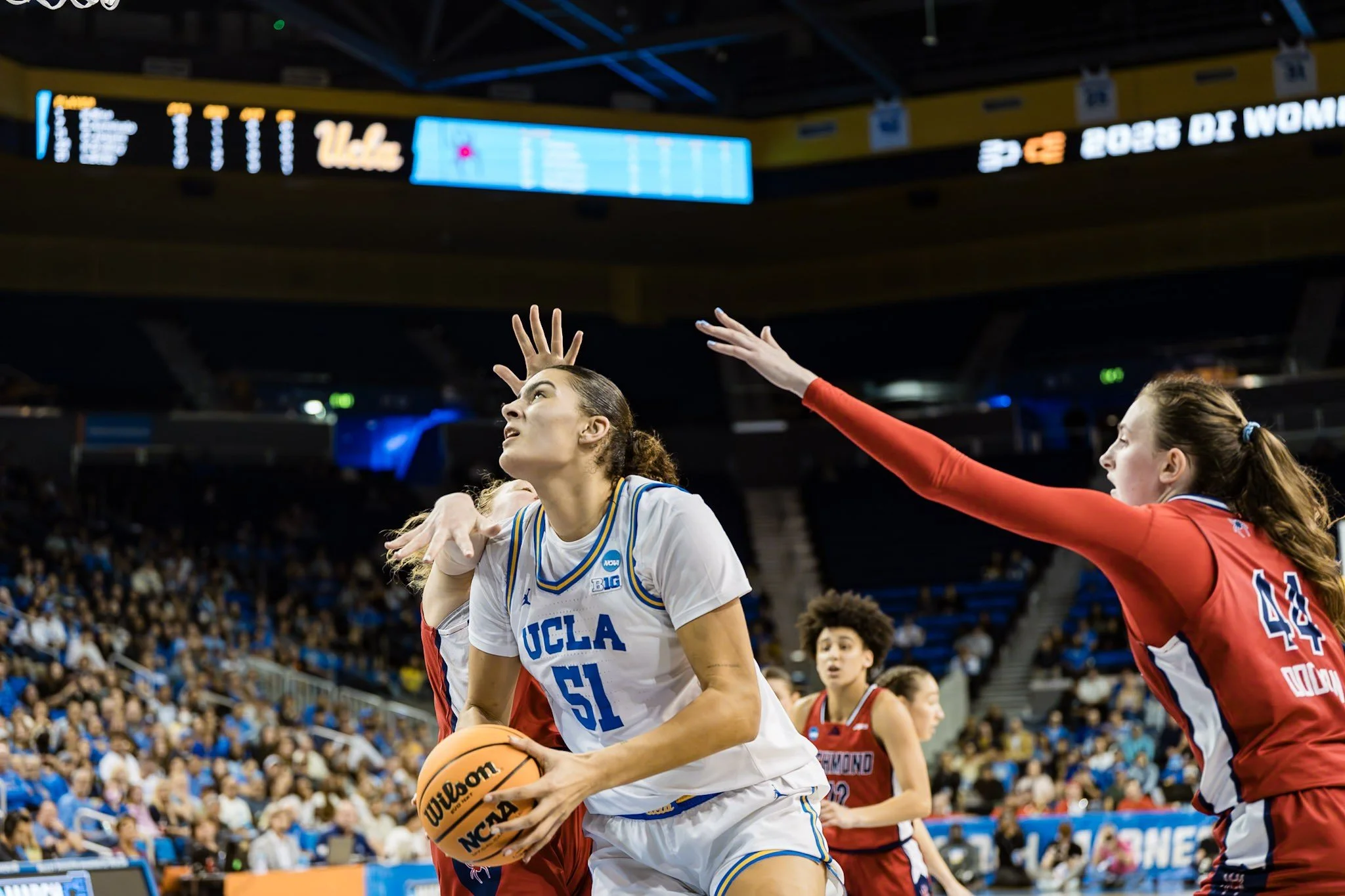 Lauren Betts is unstoppable as No. 1 UCLA Bruins crushed No. 9 Richmond Spiders 84-67