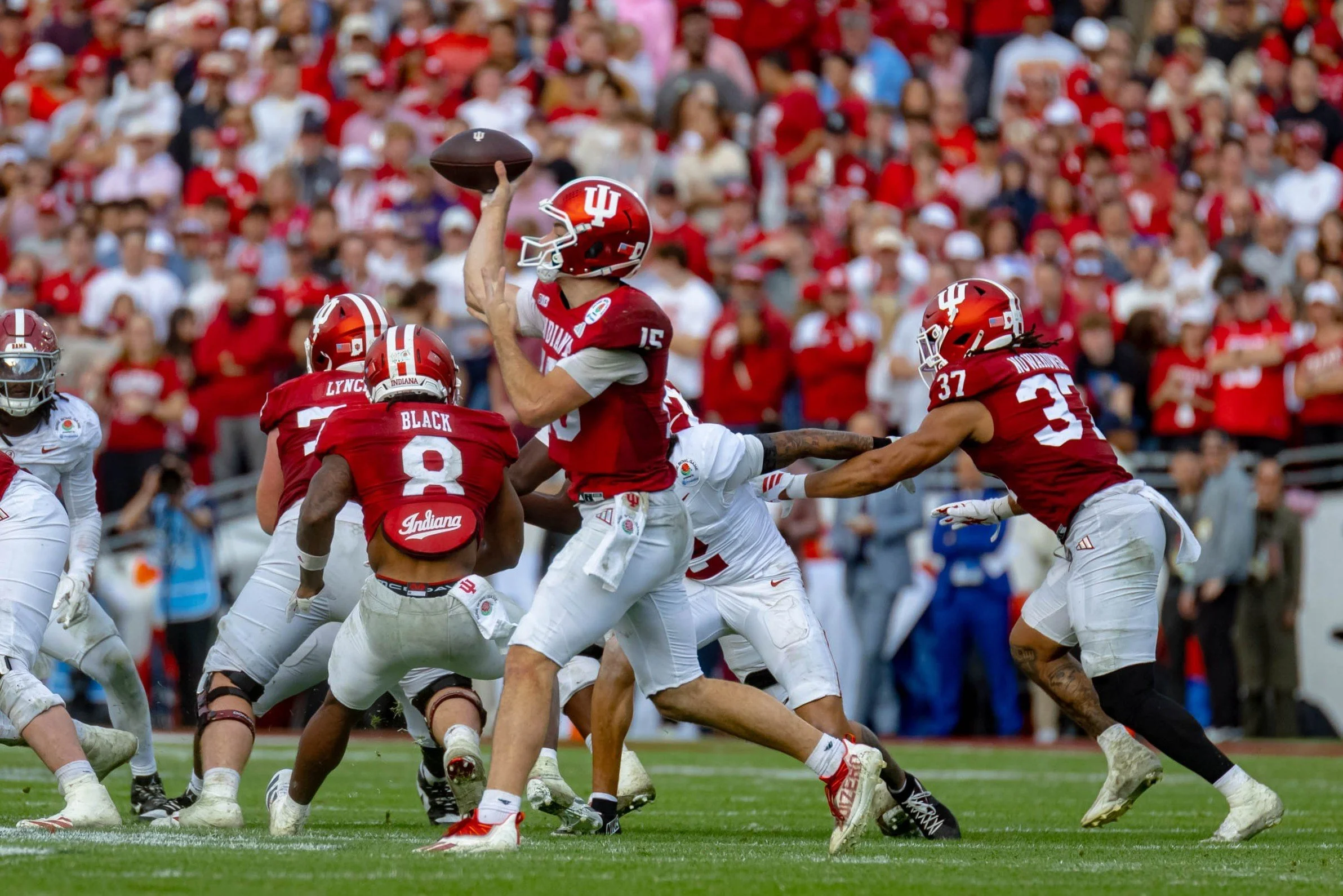 No.1 Seed Indiana Hoosier Blossom in the Rose Bowl