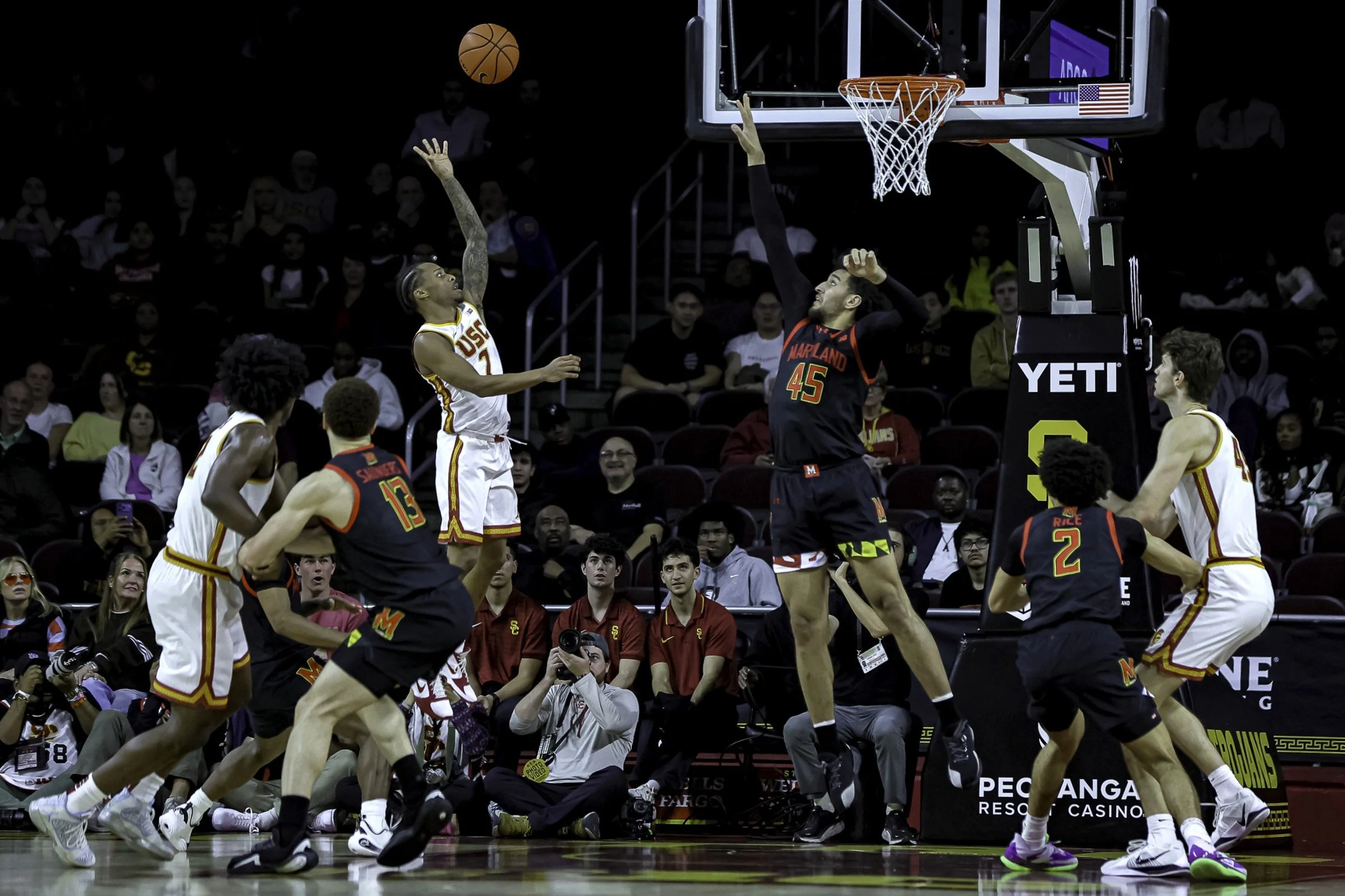 Jordan Marsh’s 20 points off the bench leads USC past Maryland 88-71
