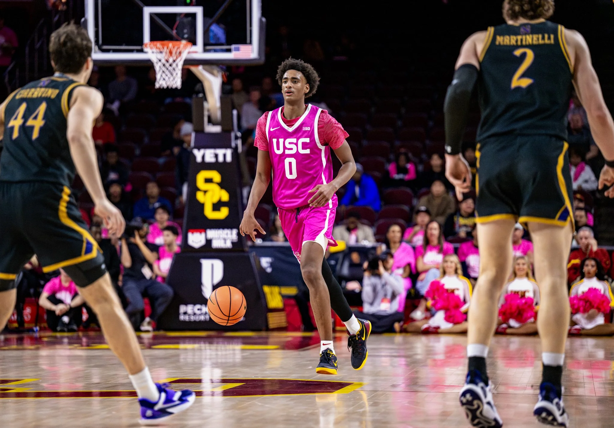 Arenas’ debut not pretty, but exciting as USC come up short against Northwestern 74-68