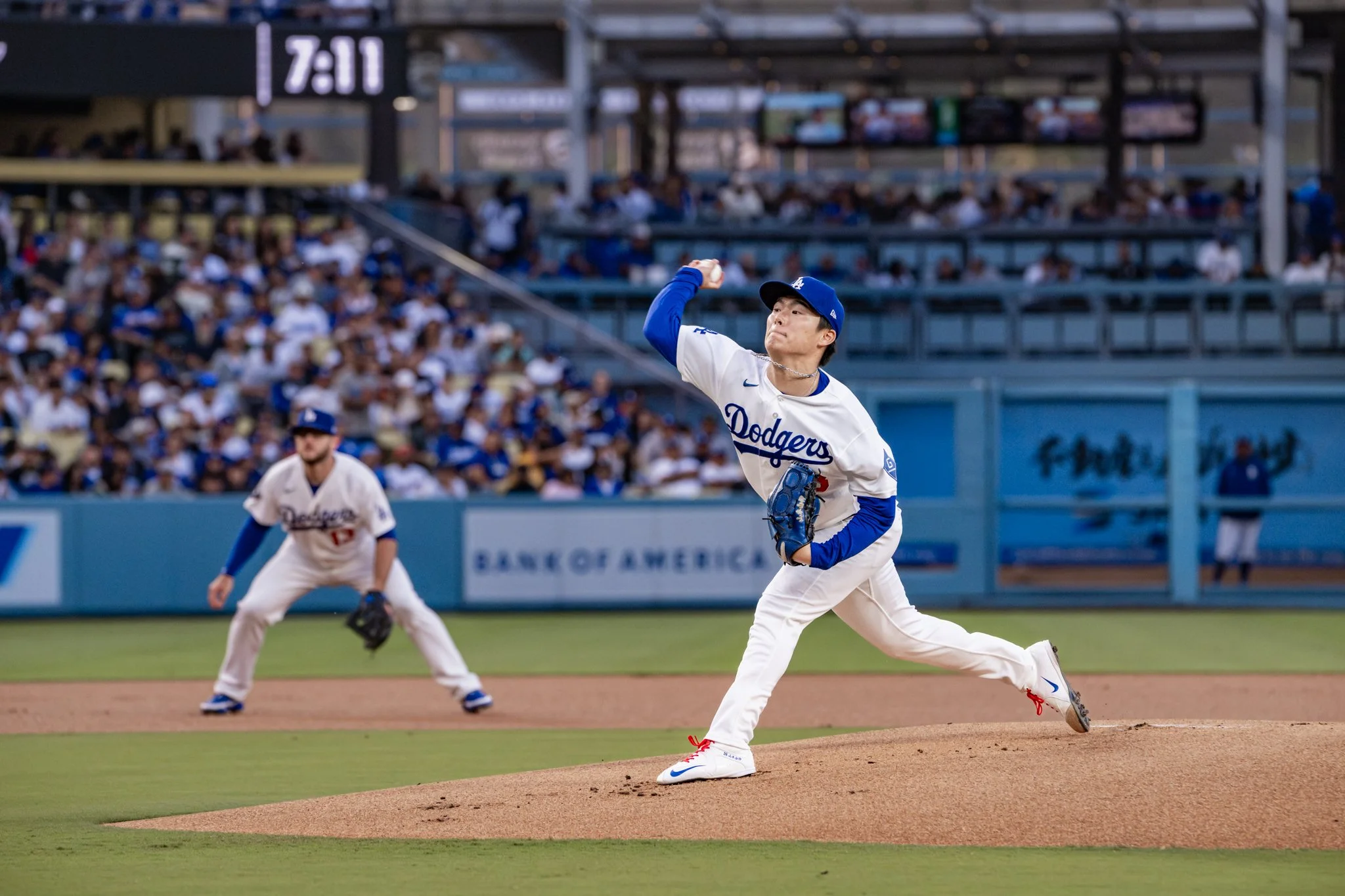The Giants beat Yamamoto and the Dodgers 6-2