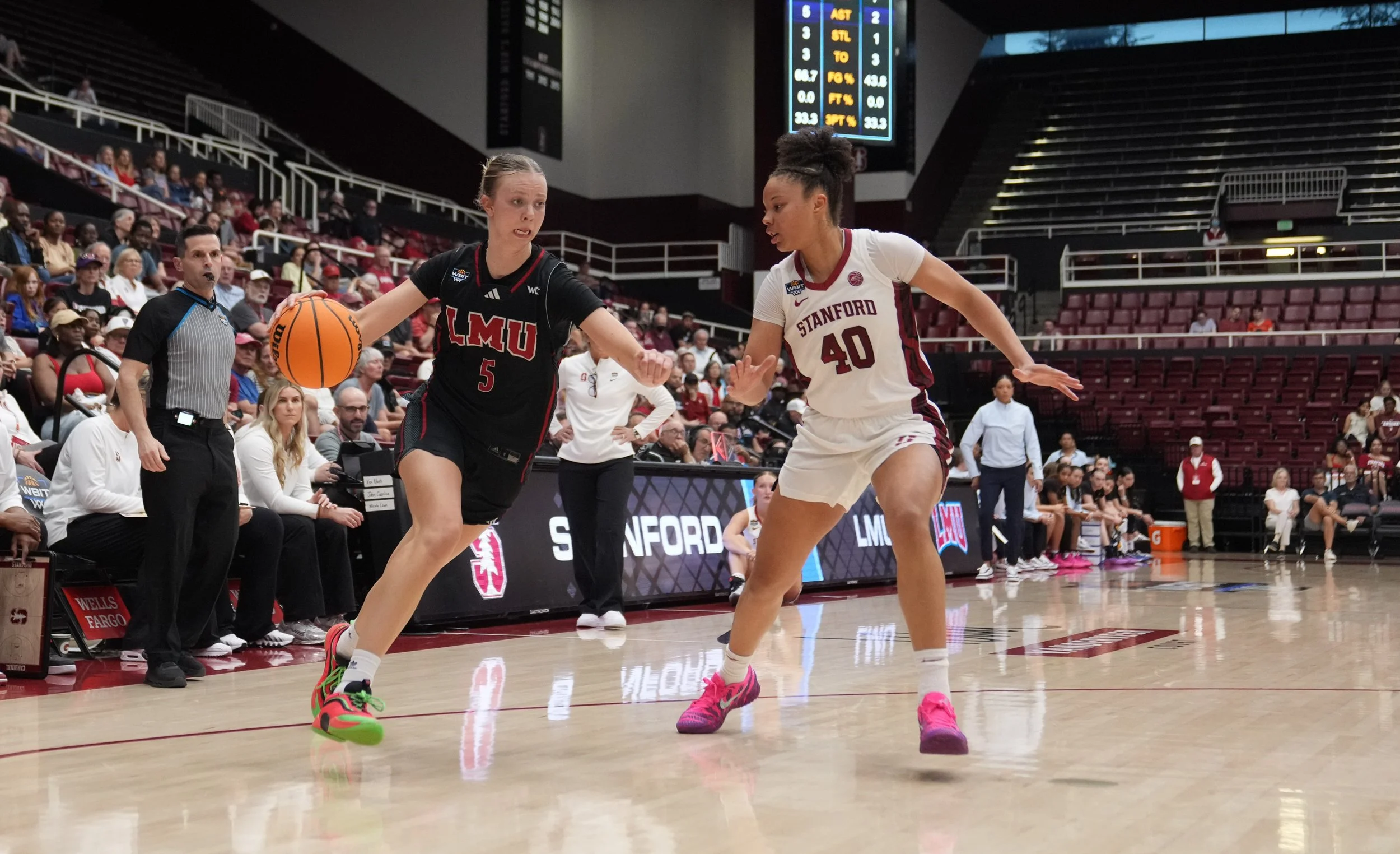 3-19-26 WBIT 1st Round LMU Lions @ Stanford Cardinal