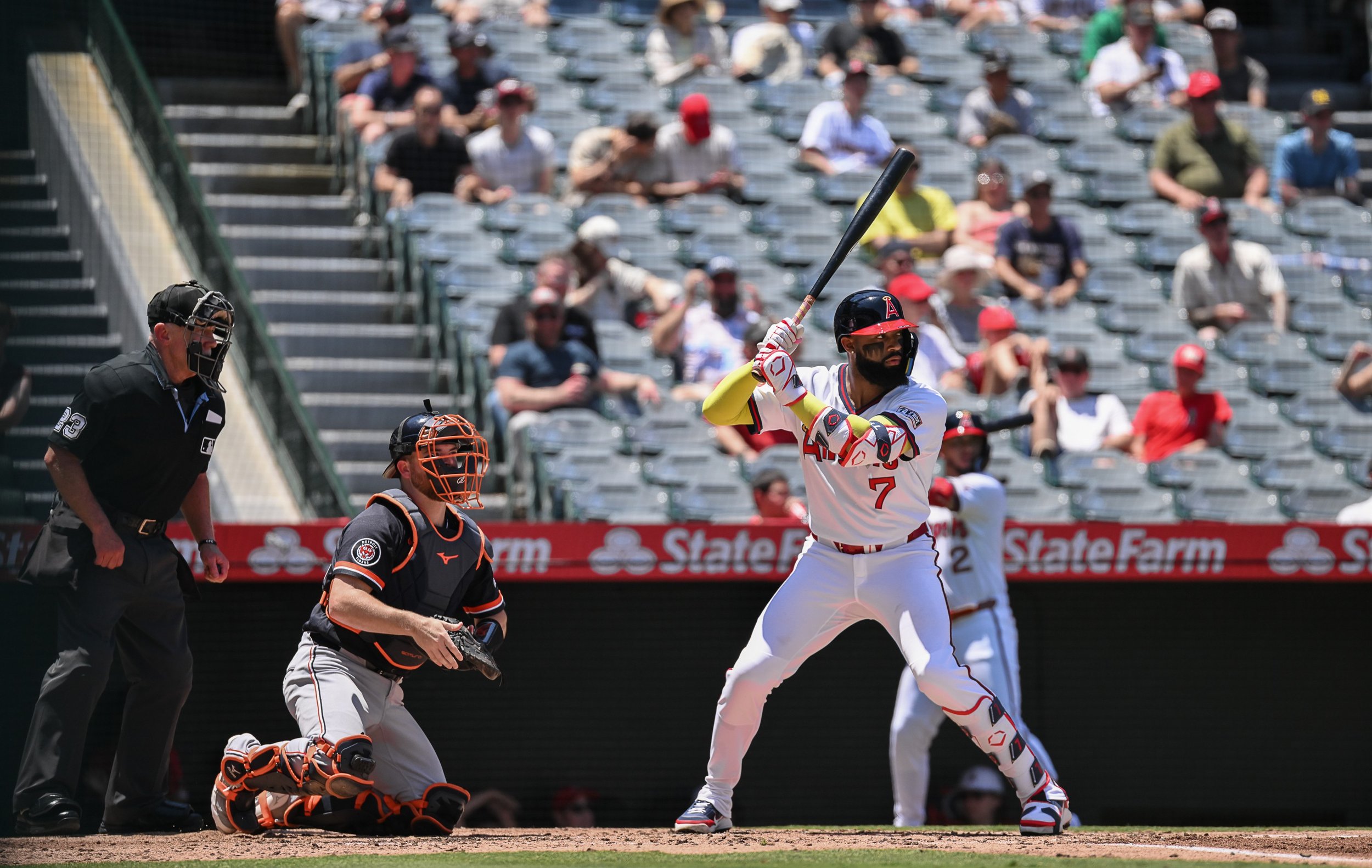 7-19-26 Detroit Tigers @ Los Angeles Angels