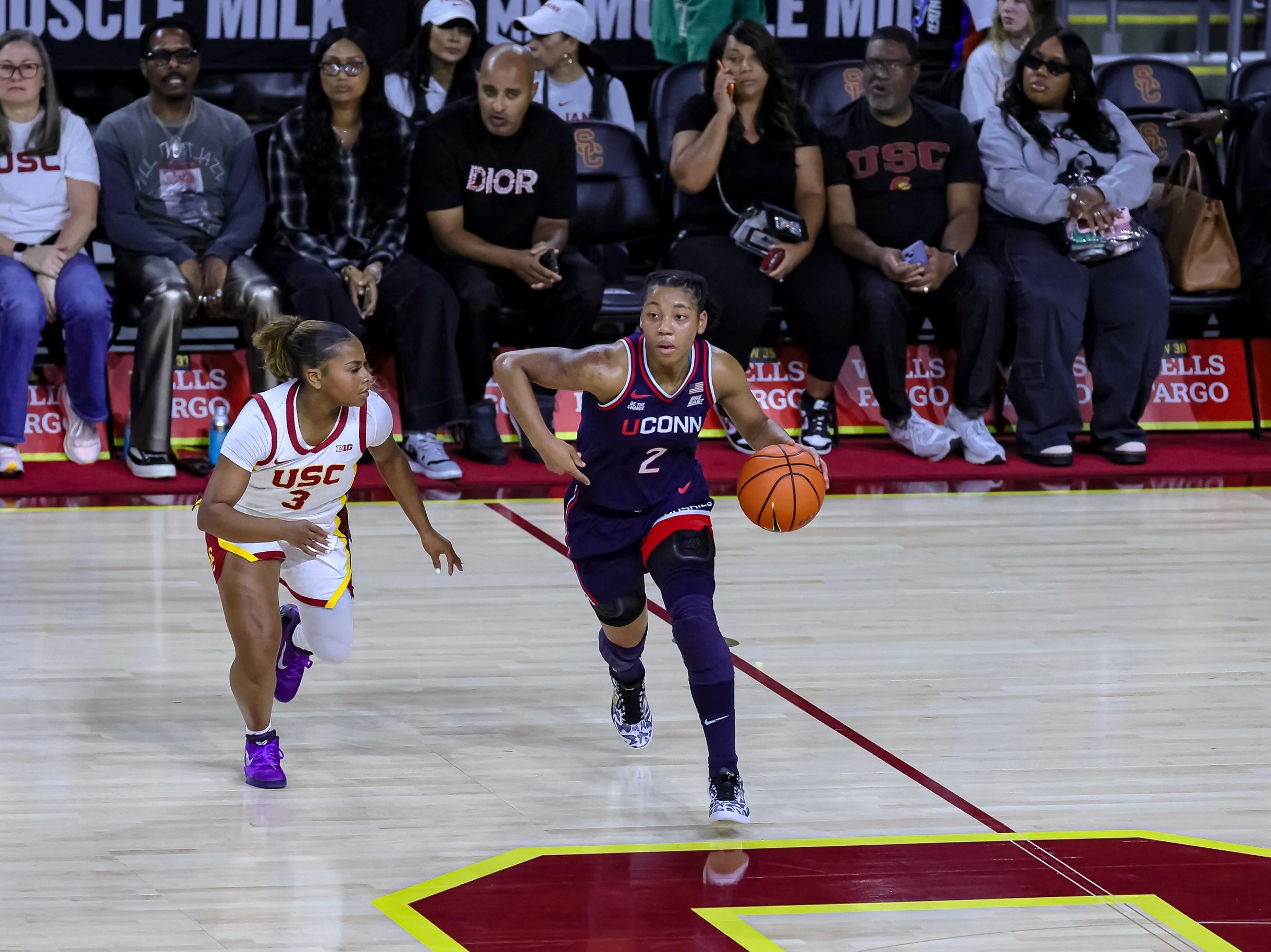 12-13-25 No.1 UConn Huskies @ No.16 USC Trojans