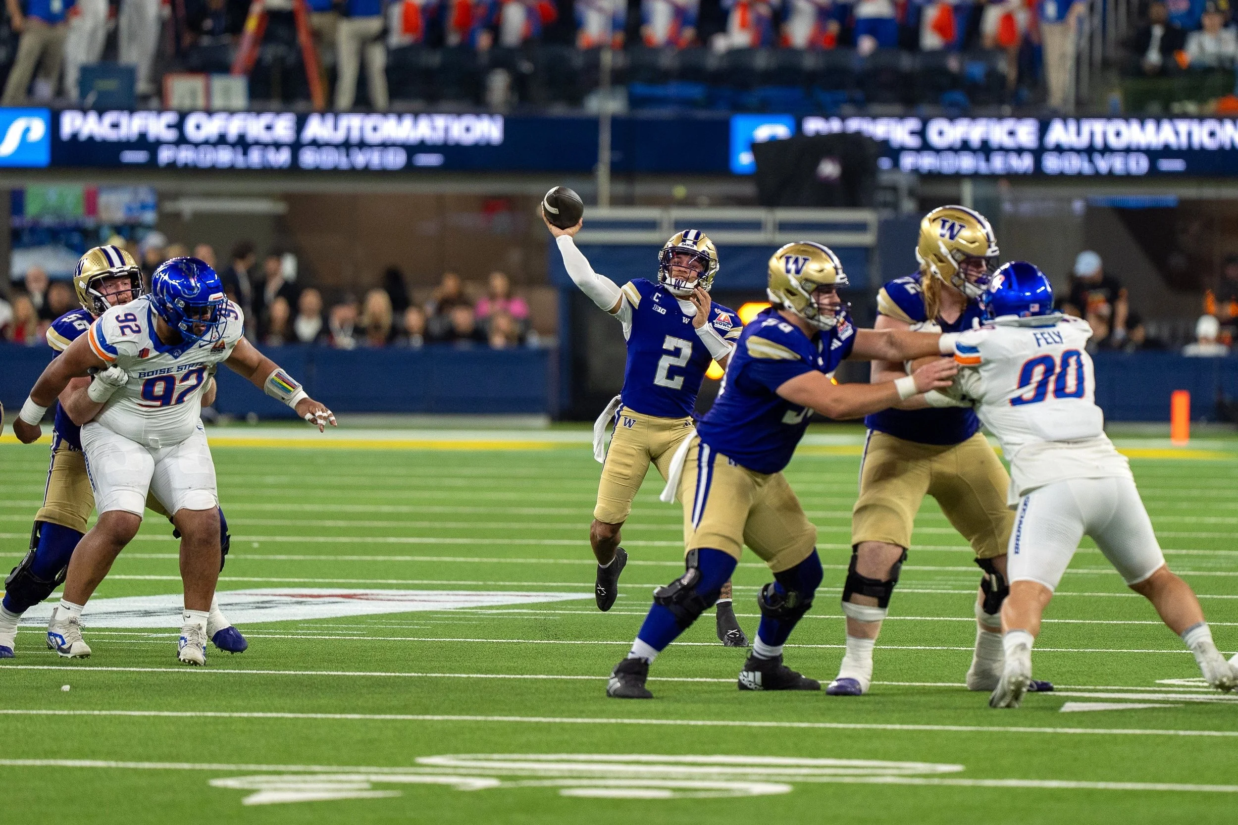 12-13-25 L.A. Bowl Washington Huskies vs. Boise State Broncos