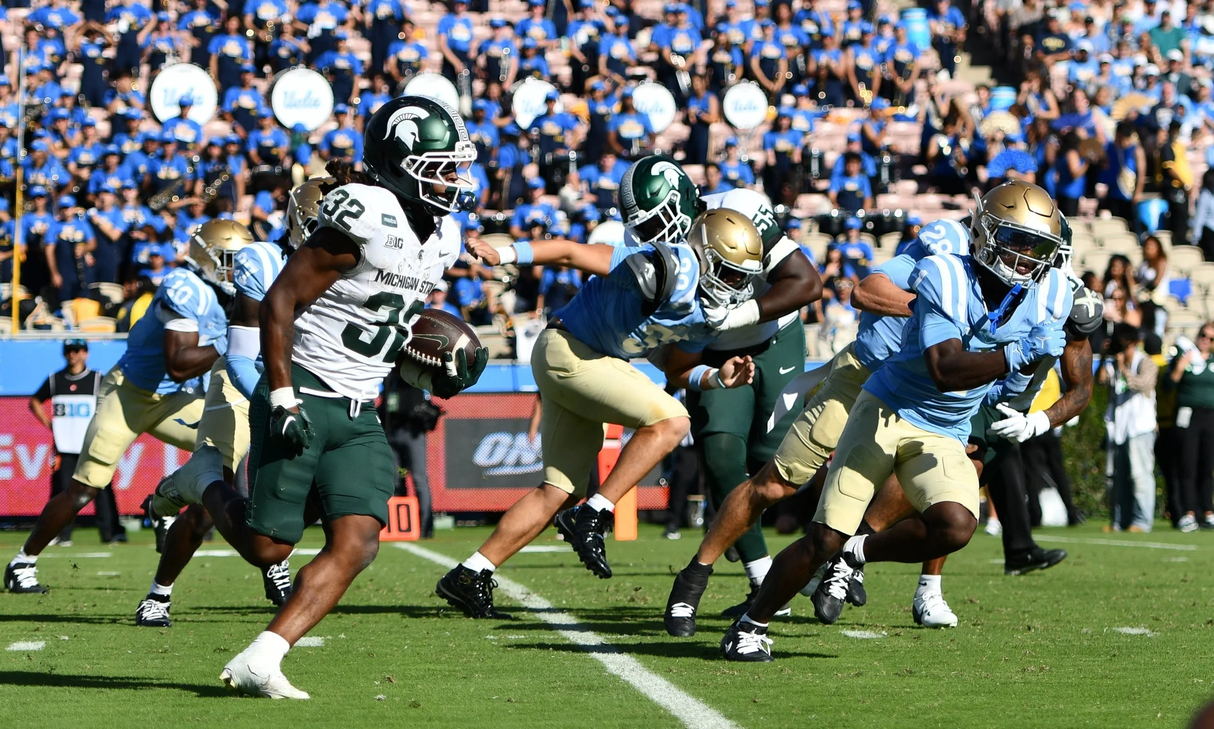 10-24-26 Michigan State Spartans @ #9 UCLA Bruins