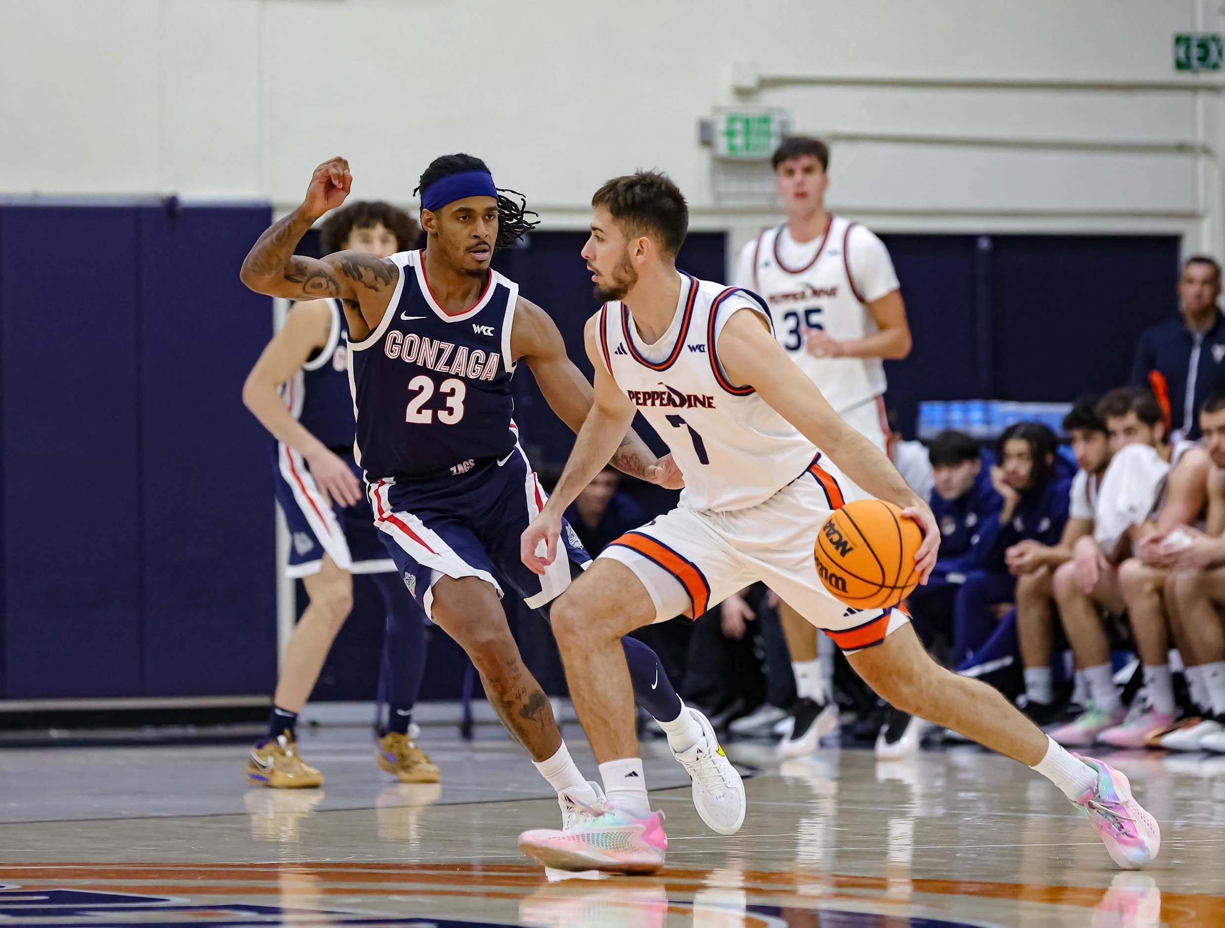 12-28-25 No.7 Gonzaga Bulldogs @ Pepperdine Waves