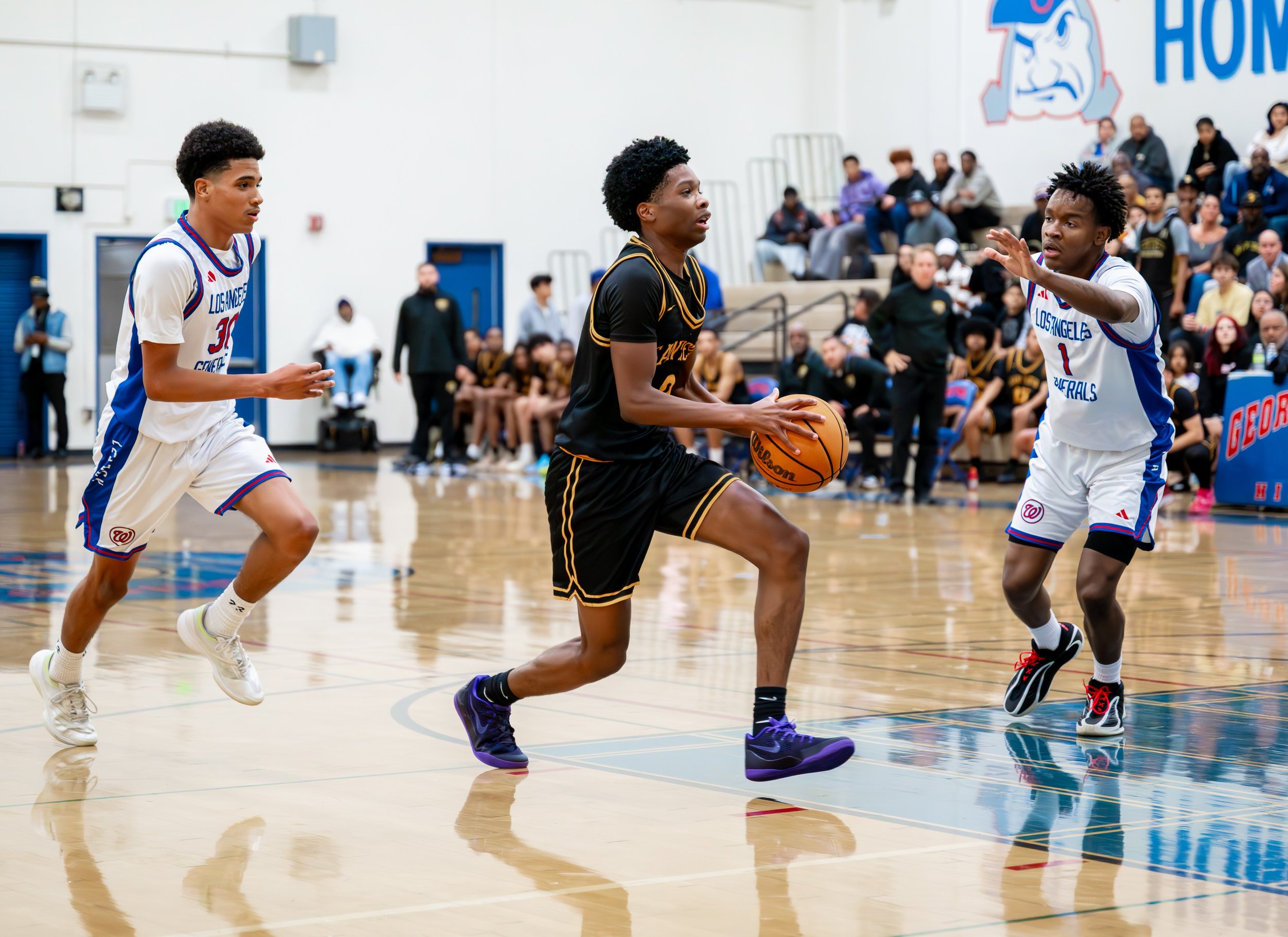 2-11-26    L.A. City Section Open Division San Pedro Pirates @ Washington Prep Generals