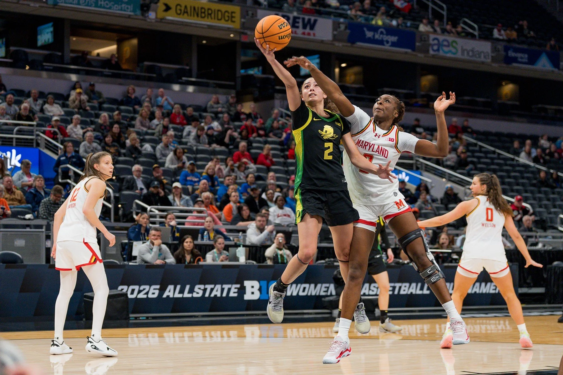 3-5-26 Big Ten Tournament 2nd Round Oregon Ducks vs. Maryland Terrapins