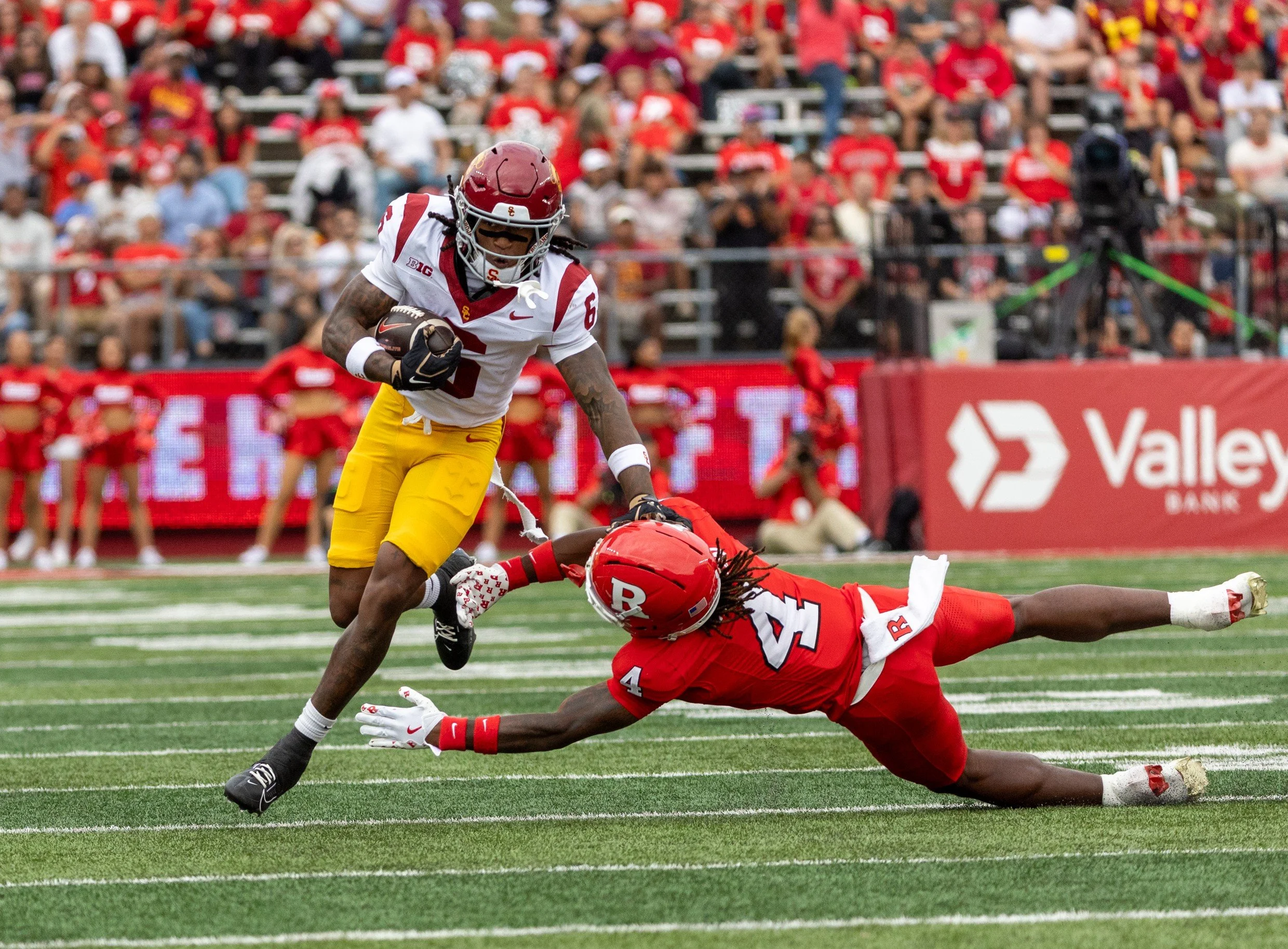 9-19-26 #12 USC Trojans @ Rutgers Scarlet Knights