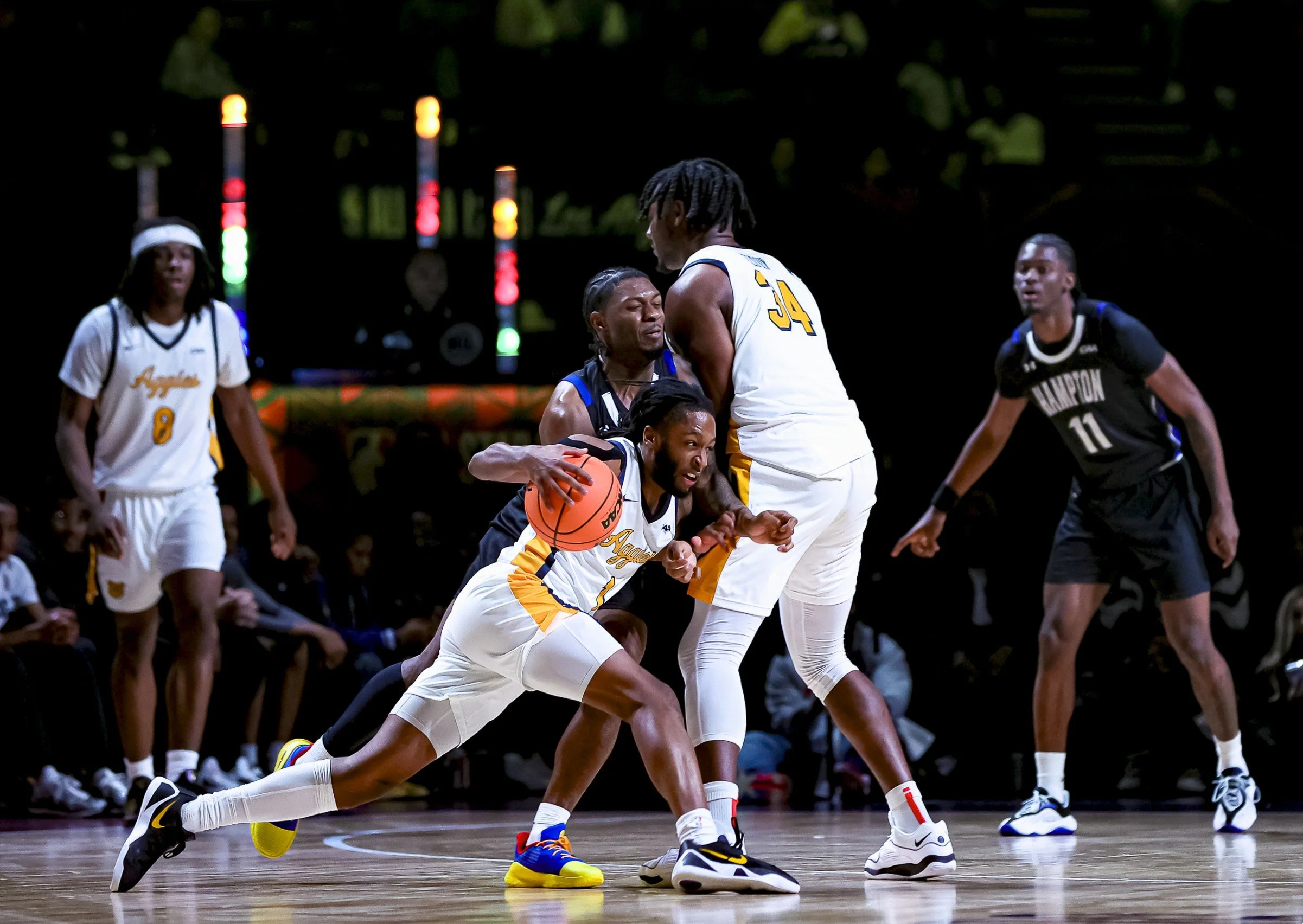 2-13-26 NBA All Star Weekend HBCU Classic Hampton University Pirates vs. North Carolina AT&T Aggies